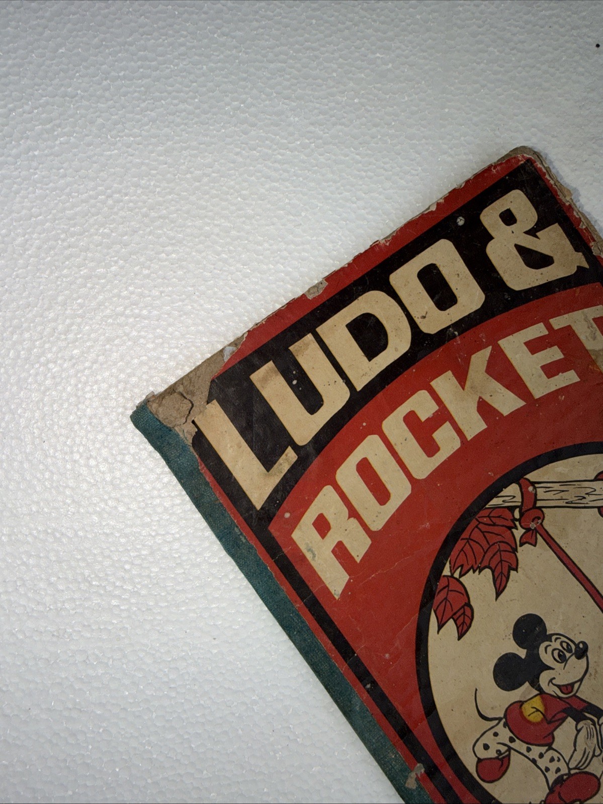 Ludo & Rocket SAHA Games Calcutta. W/ Disney Mickey & Mini Mouse Board Game READ