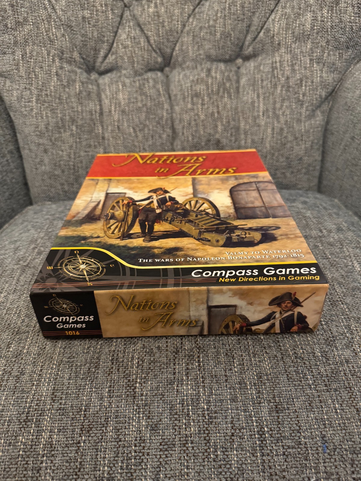 Nations in Arms: Valmy to Waterloo (open, unpunched, cards sealed) Compass Games