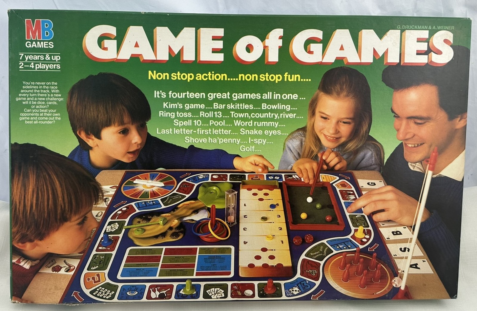1986 Game of Games by Milton Bradley Complete in Great Condition FREE SHIPPING