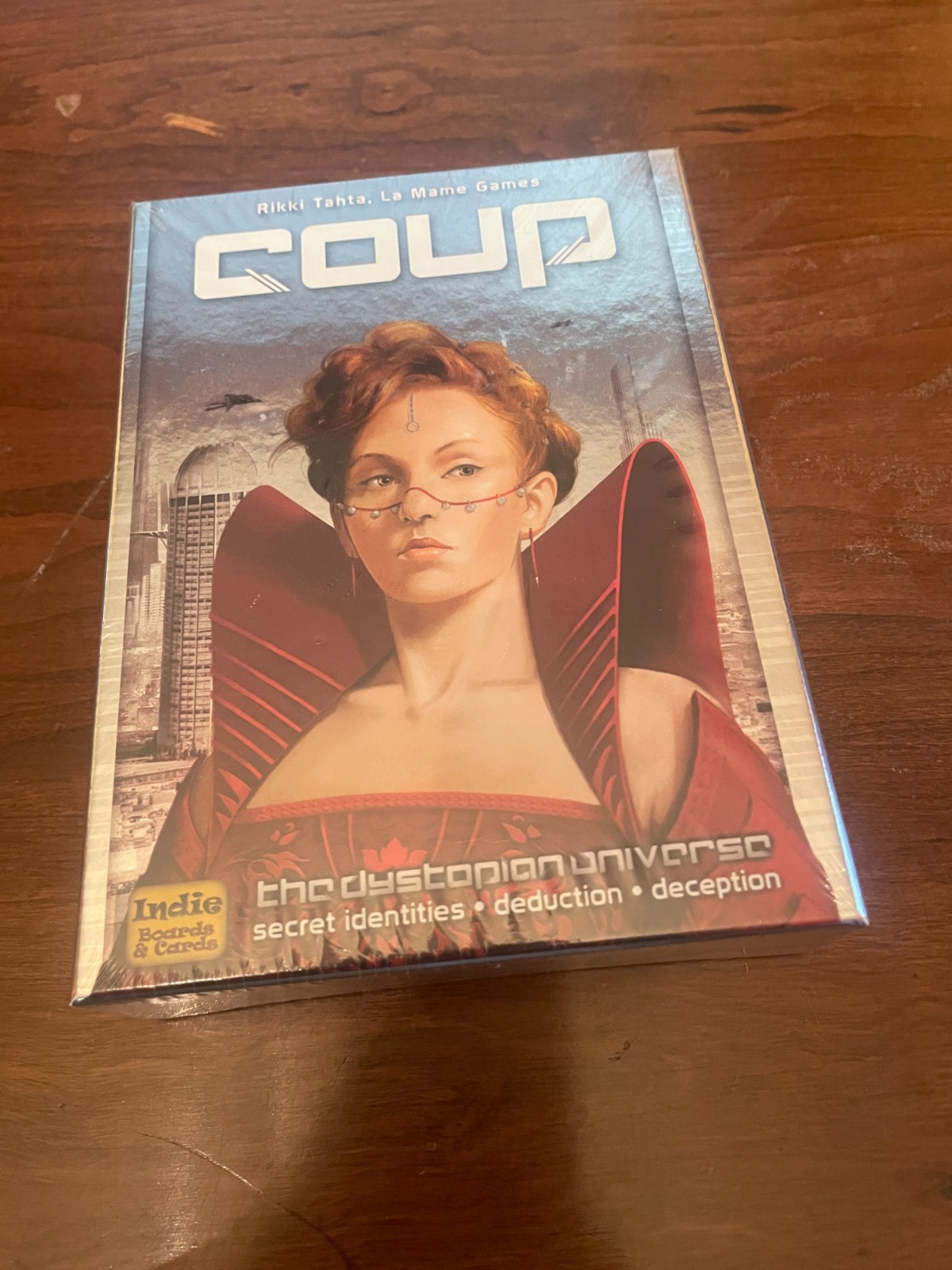 Indie Boards and Cards Coup The Dystopian Universe Card Game – COU1IBC – NEW