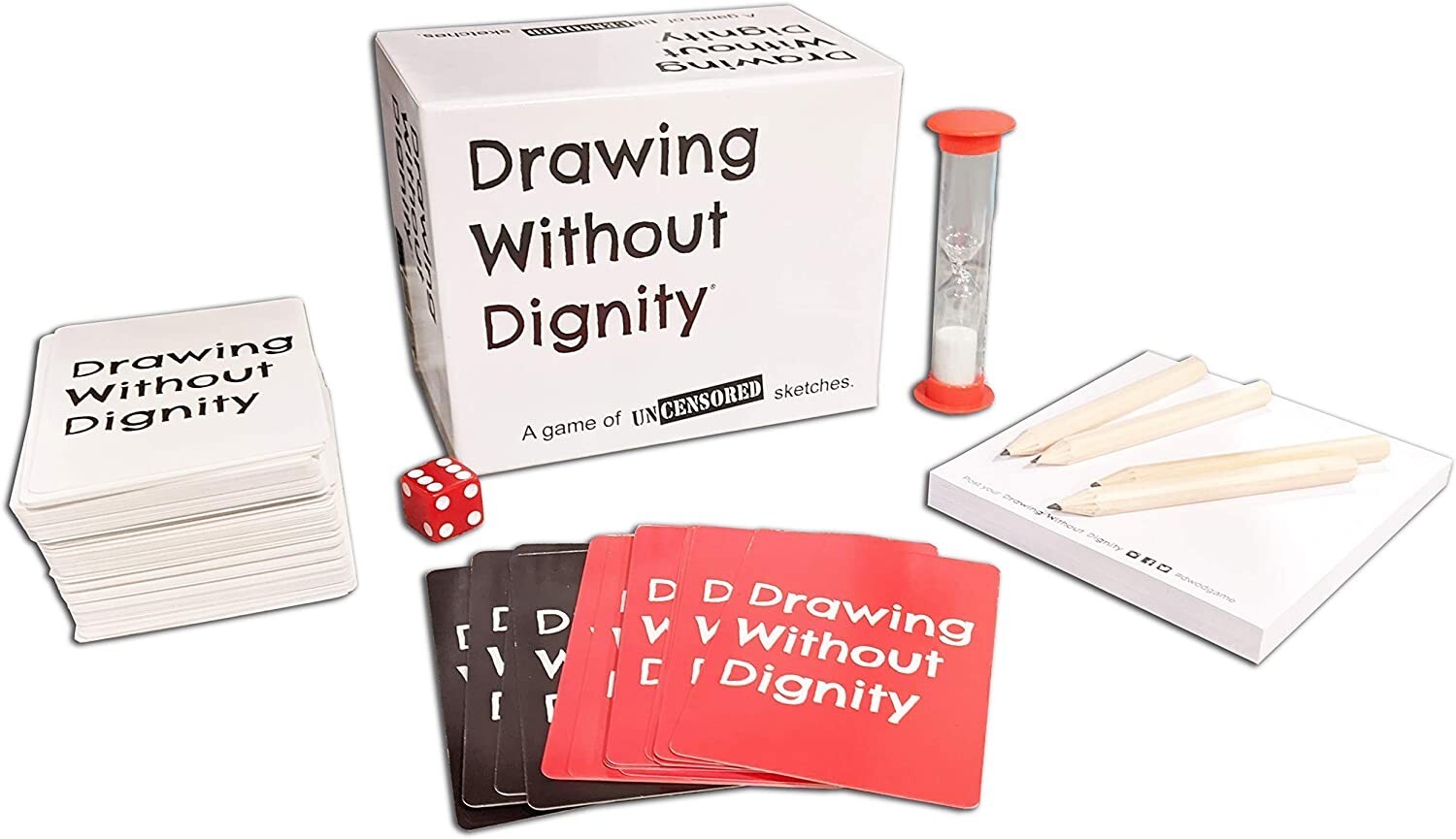 ✅Drawing Without Dignity-A Twisted Funny Adult Party Game (Classic Drawing game)
