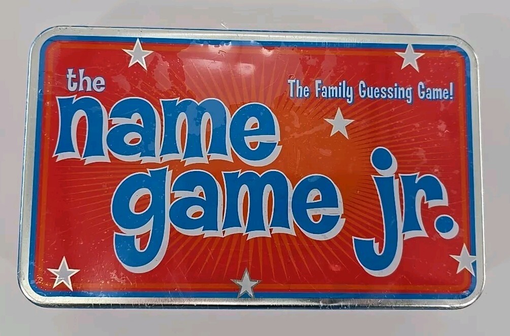 SEALED NEW! The Name Game Jr. – The Family Guessing Game! Stephen Crystal 2007