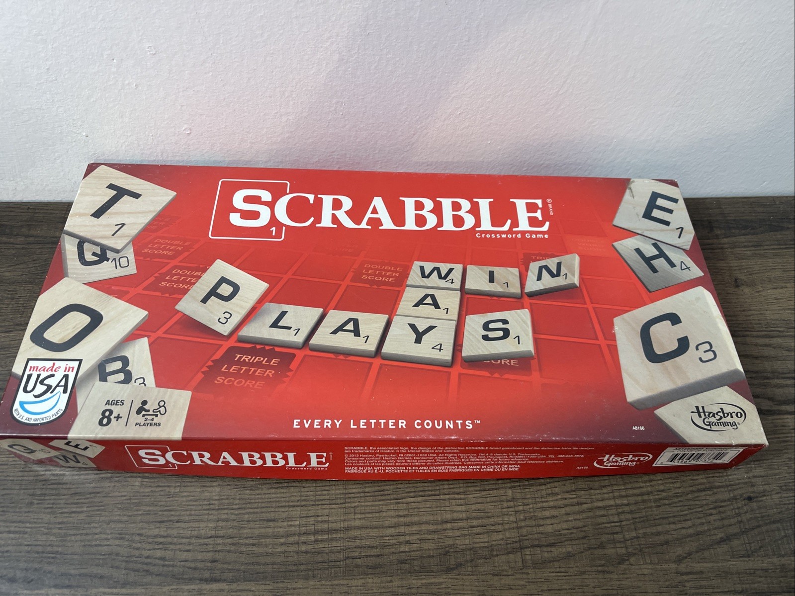 Scrabble Board Game 2013 Hasbro | 2-4 Players