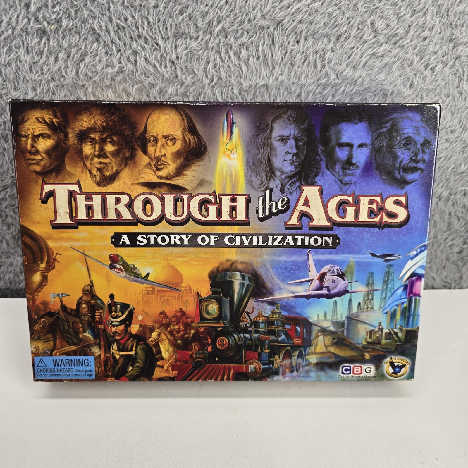 Through the Ages A Story of Civilization Czech Board Games – Complete In Box