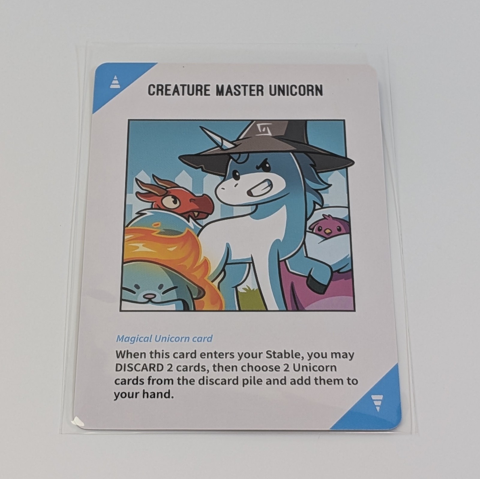 Unstable Unicorns Creature Master Unicorn Kickstarter Exclusive Promo Card New