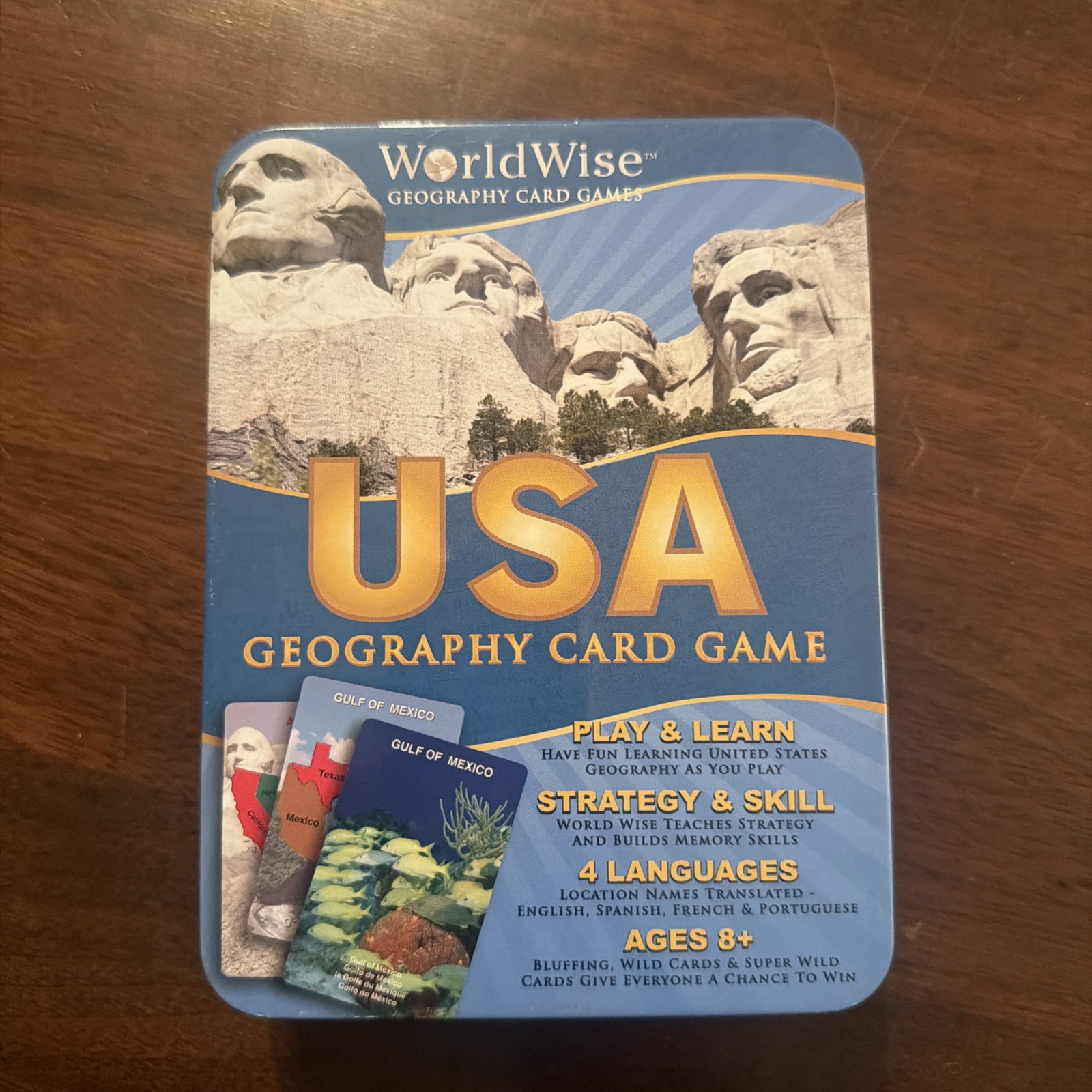 Usa Geography Card Game
