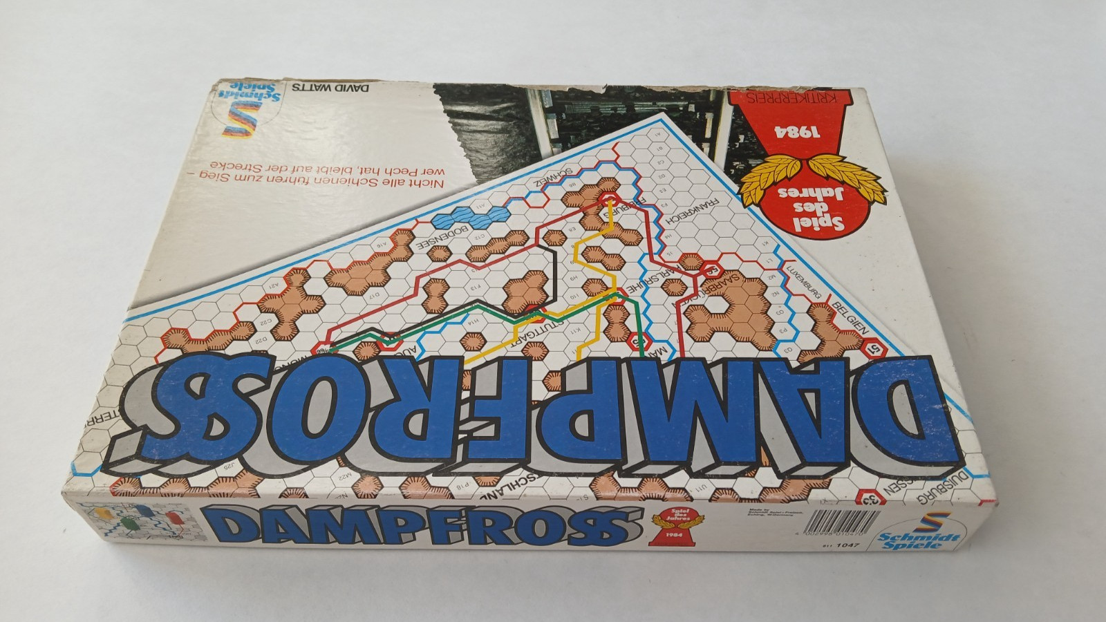Schmidt Games Board Game Steam Horse Game of the Year 1984