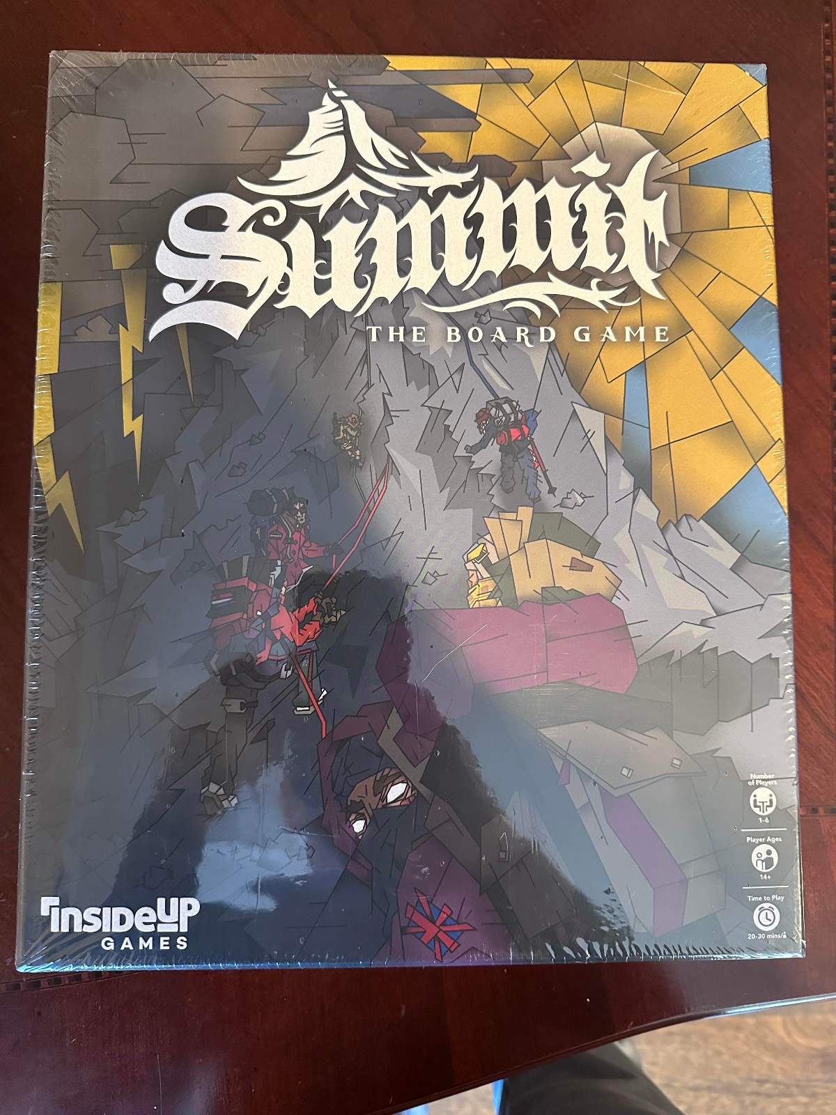 Summit the Board Game by Inside Up Games – New & Sealed – Mountaineering Game