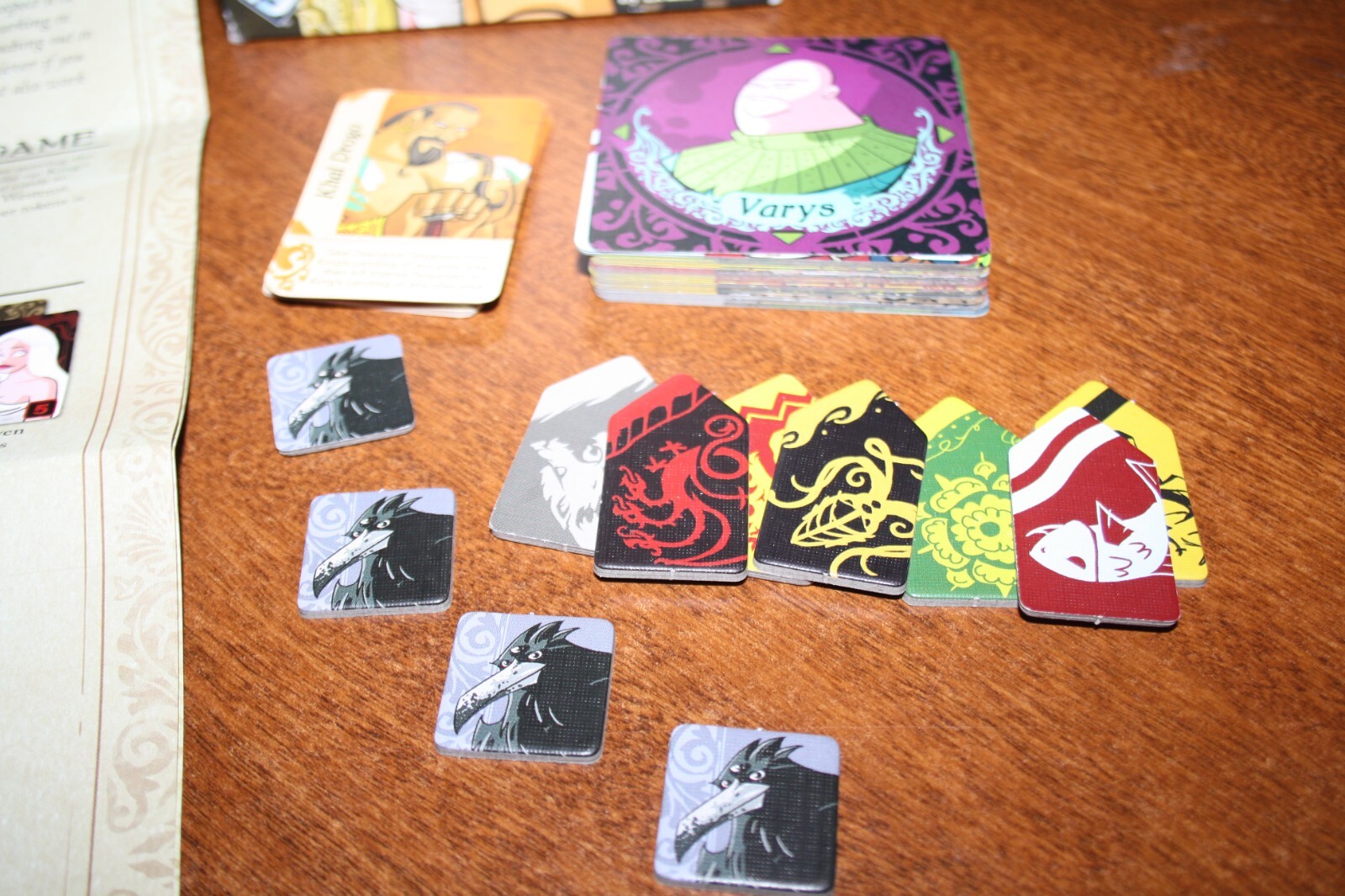 A Game of Thrones – Hand of the King -Whimsical Game of Wits -Bruno Cathala 2016