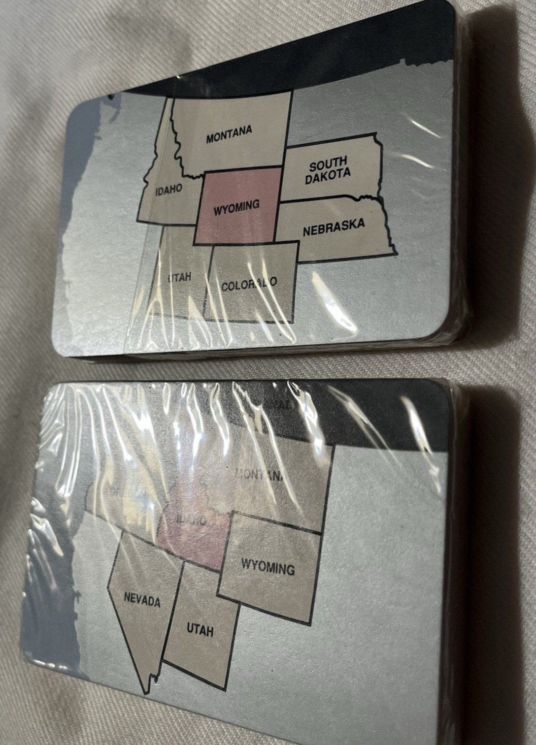 Vintage 1989 Borderline USA Geography Trivia Card Game by John Davidson Sealed