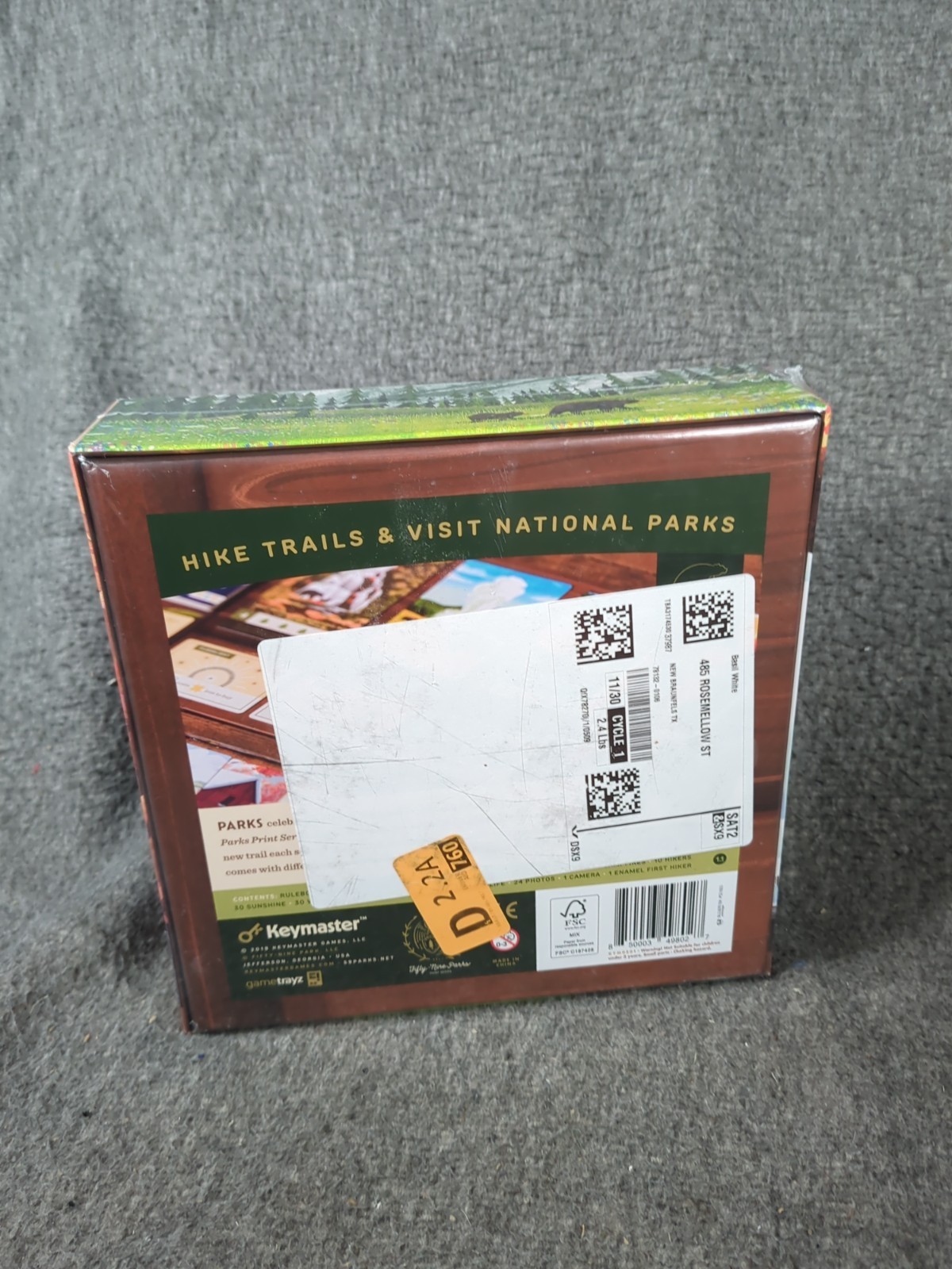 PARKS Board Game Keymaster Games 1st Edition Sealed New Henry Audubon 2019