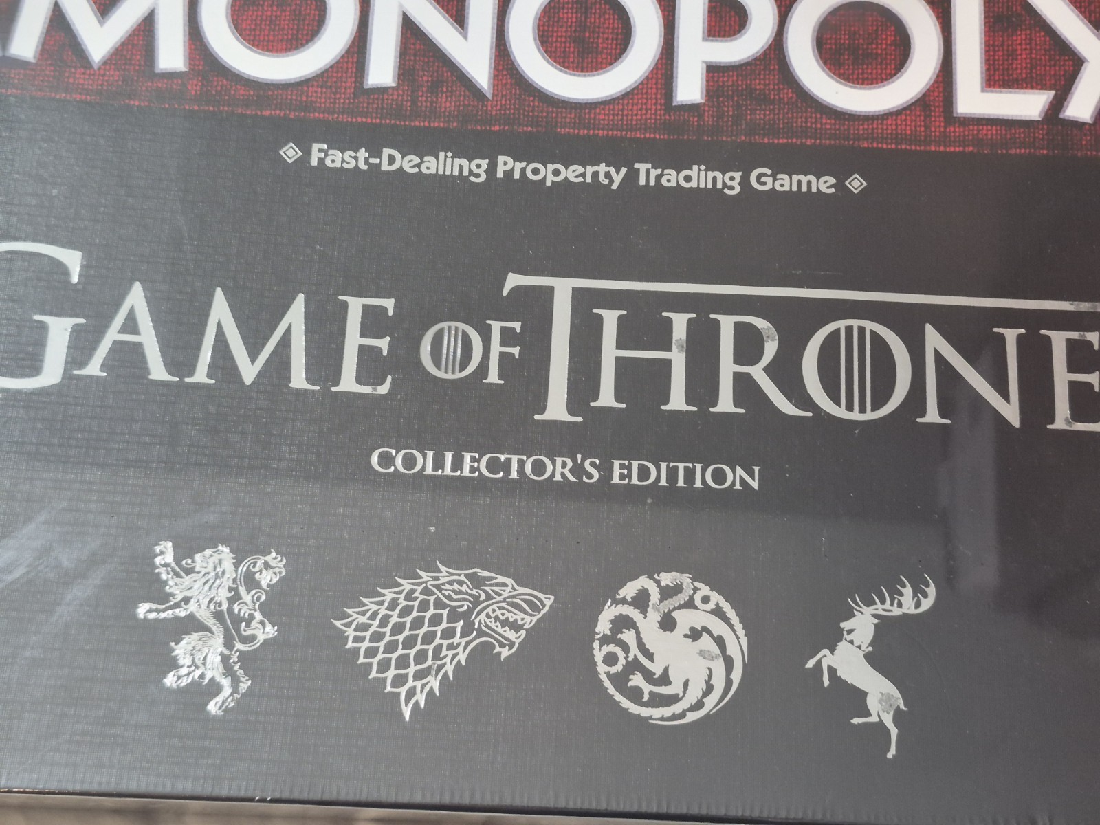 Monopoly Game of Thrones Collector’s Edition – Factory Sealed NEW
