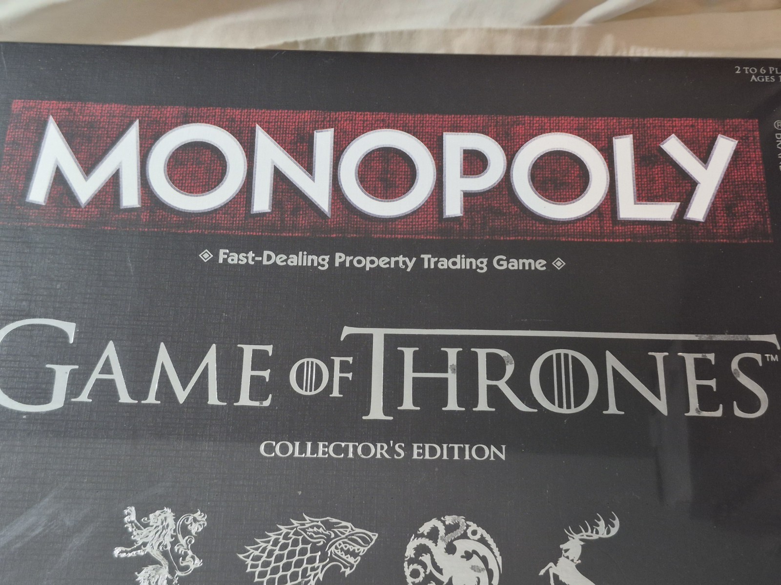 Monopoly Game of Thrones Collector’s Edition – Factory Sealed NEW