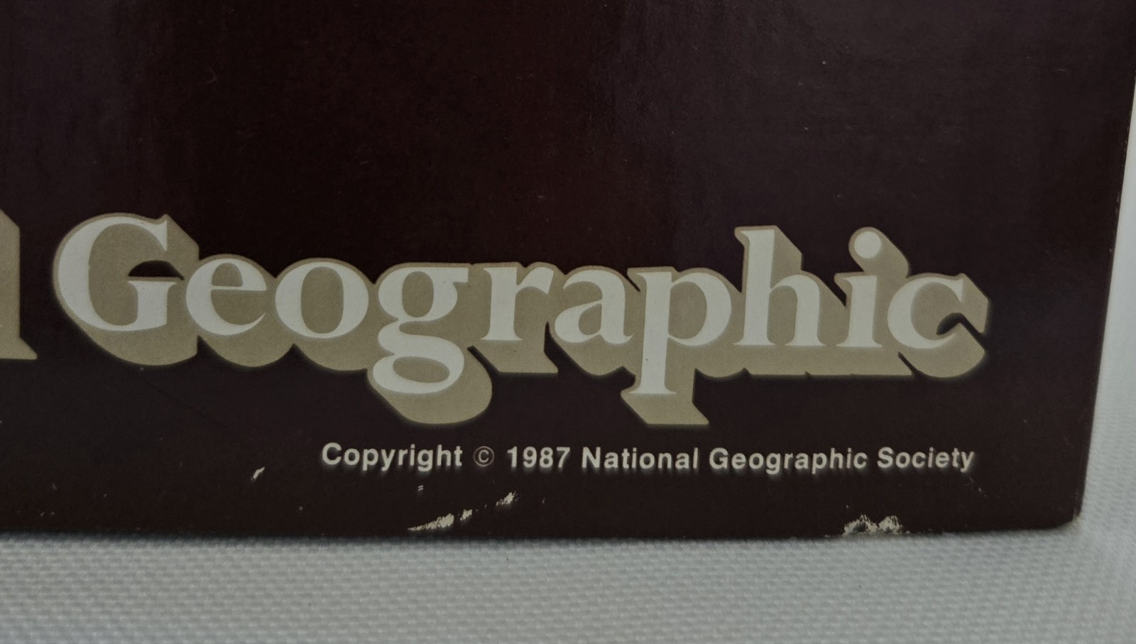National Geographic Global Pursuit Board Game Complete, 1987