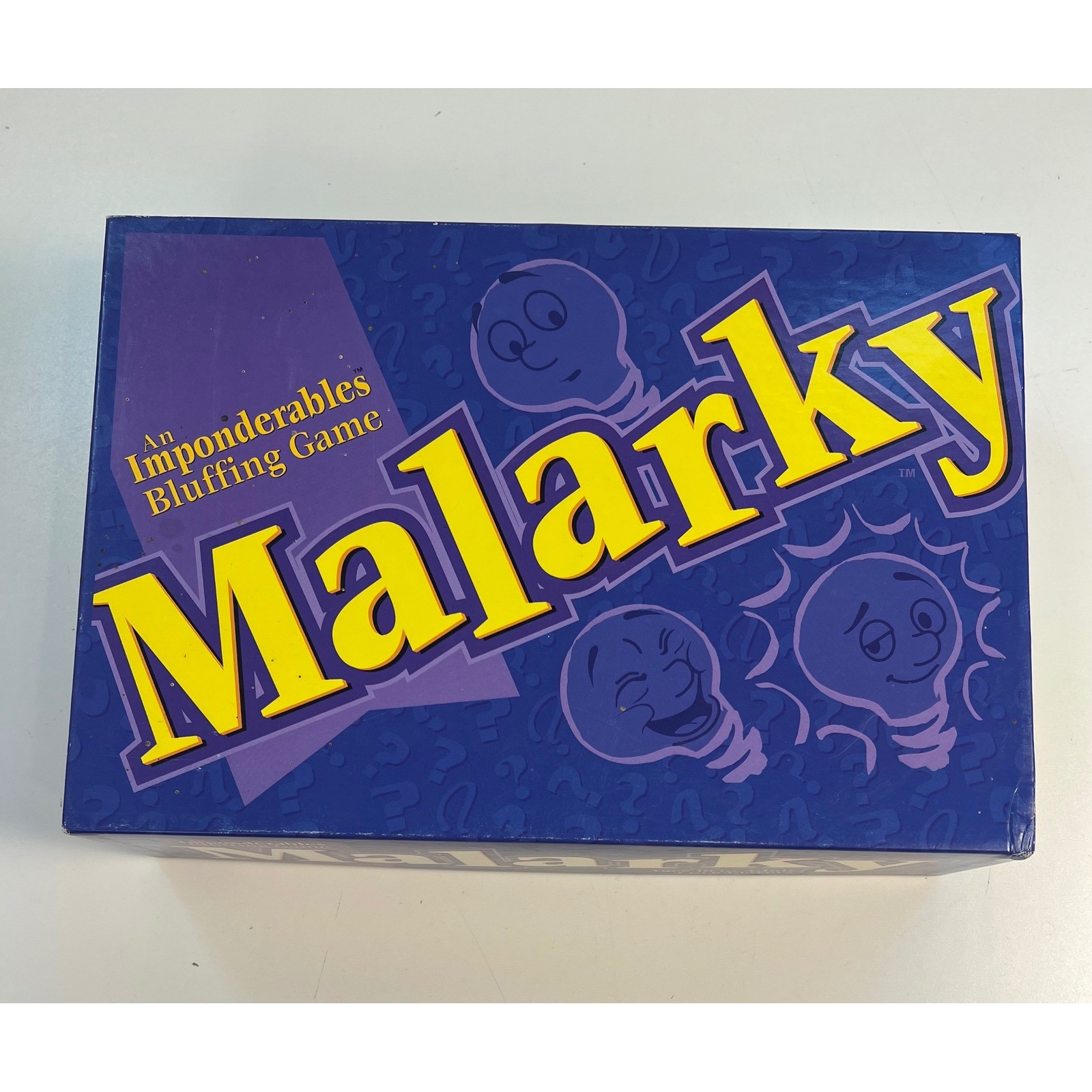 Malarky An Bluffing Board Game Patch Products 1997 Complete Vintage Complete