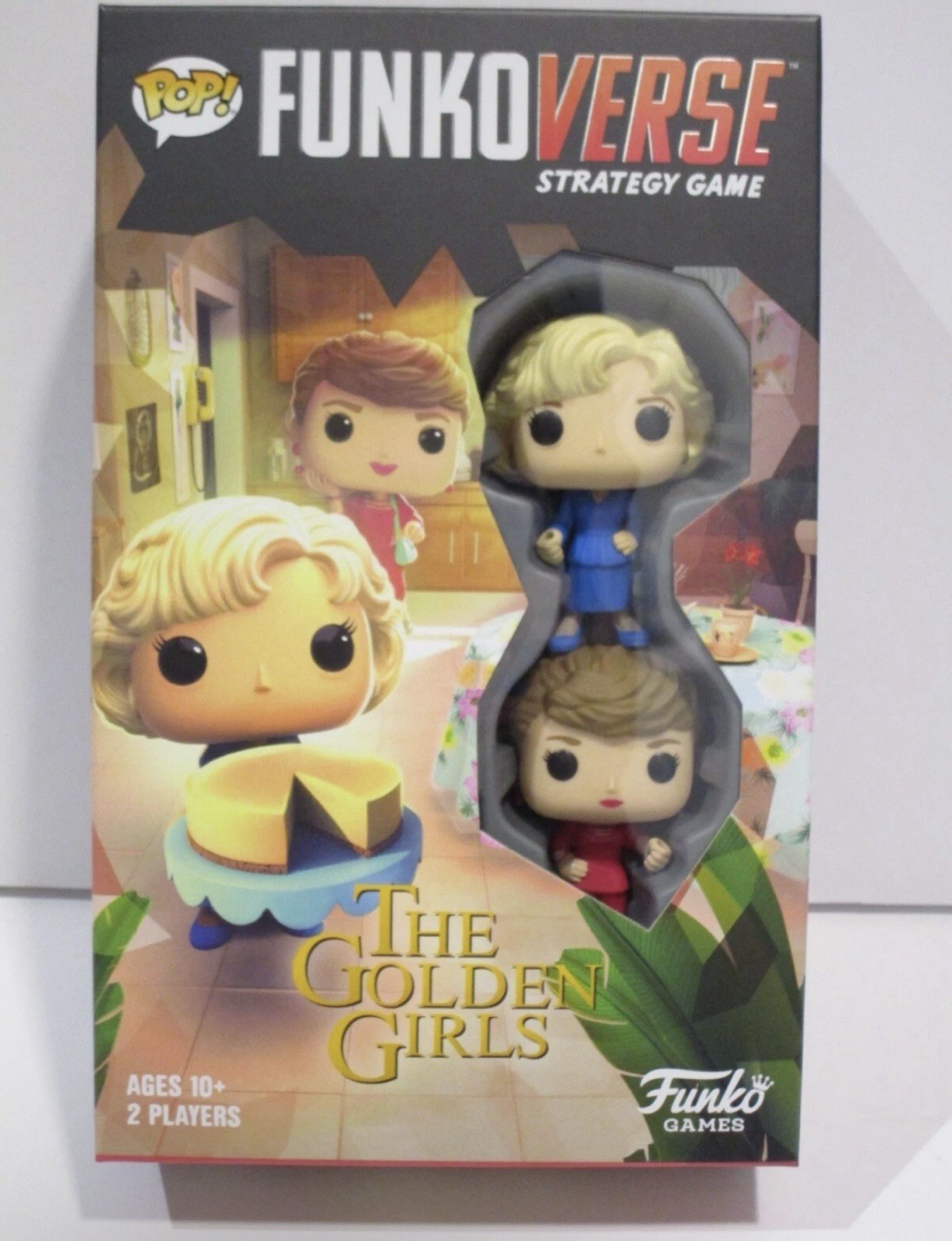 Lot of 2 The Golden Girls Board Game Funko Verse Strategy & Any Way You Slice It