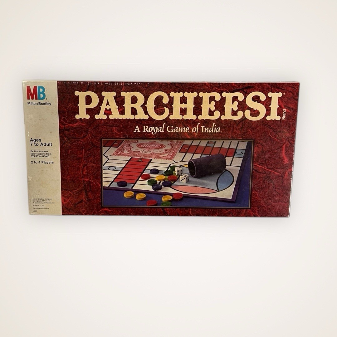 Parcheesi A Royal Game Of India 1989 Milton Bradley- New-Sealed UNOPENED!