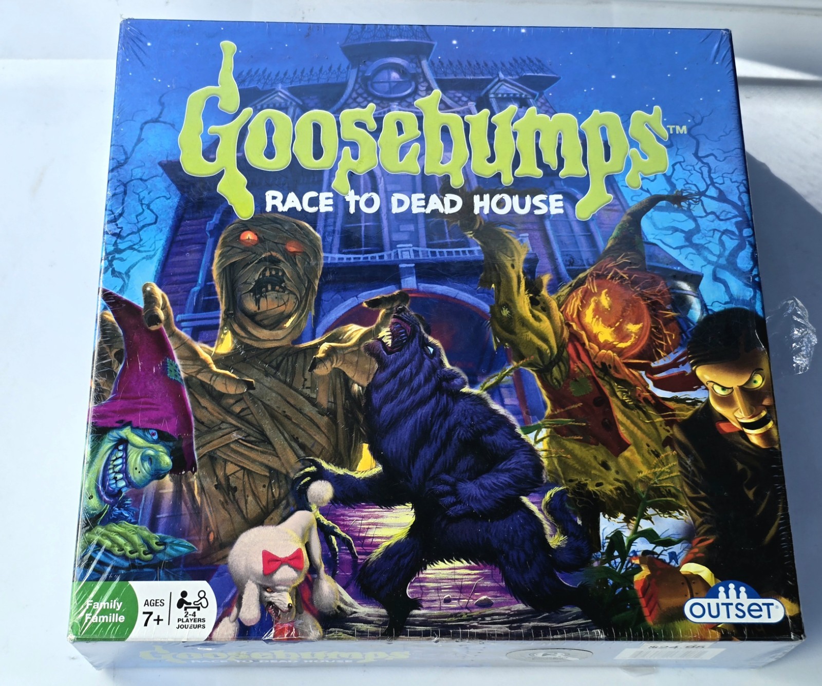 Goosebumps Race to Dead House Board Game By Outset Media 2020