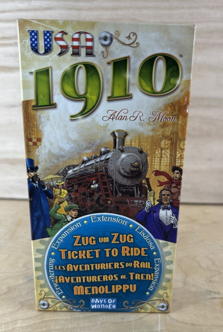 Days of Wonder Ticket To Ride by Alan R. Moon Train Adventure Board Game Plus