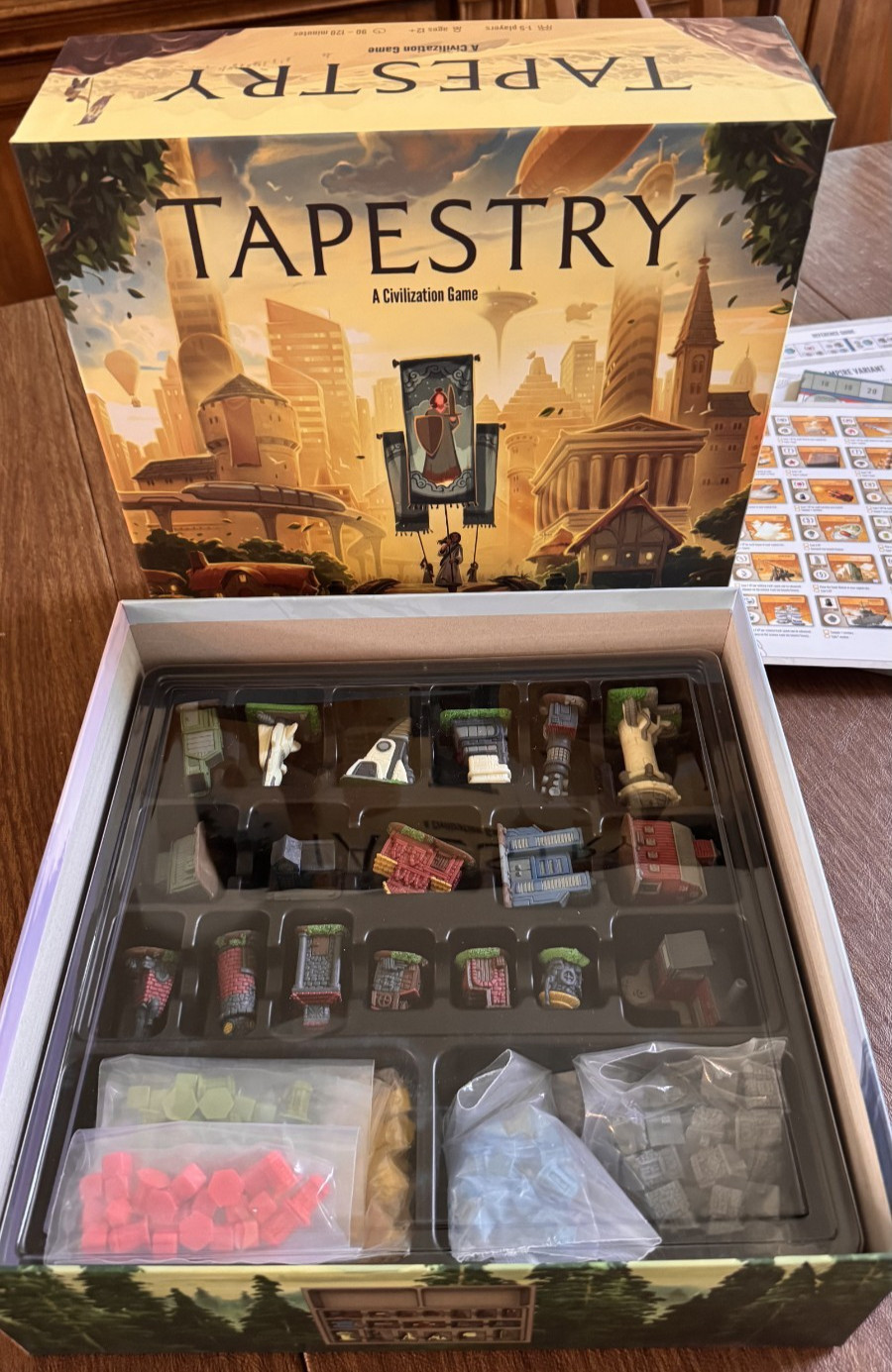 Tapestry Board Game A Civilization Game Stonemaier