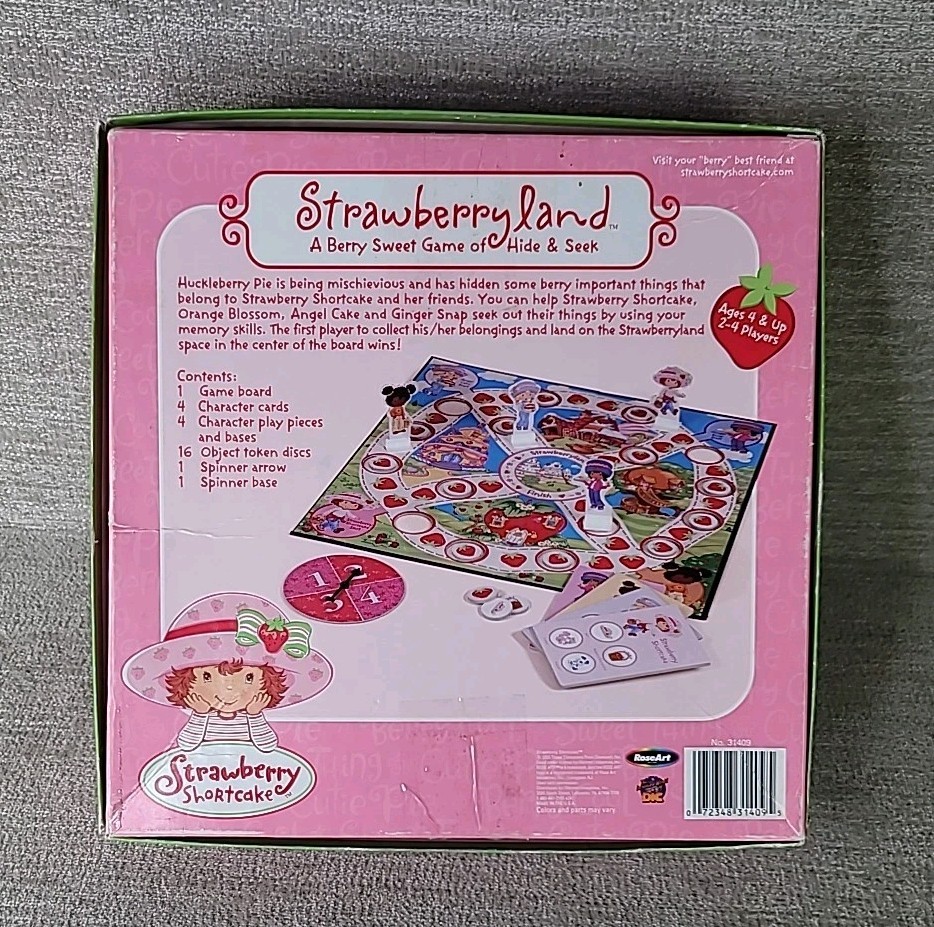 Strawberryland – A Berry Sweet Game of Hide & Seek by RoseArt 2003 READ