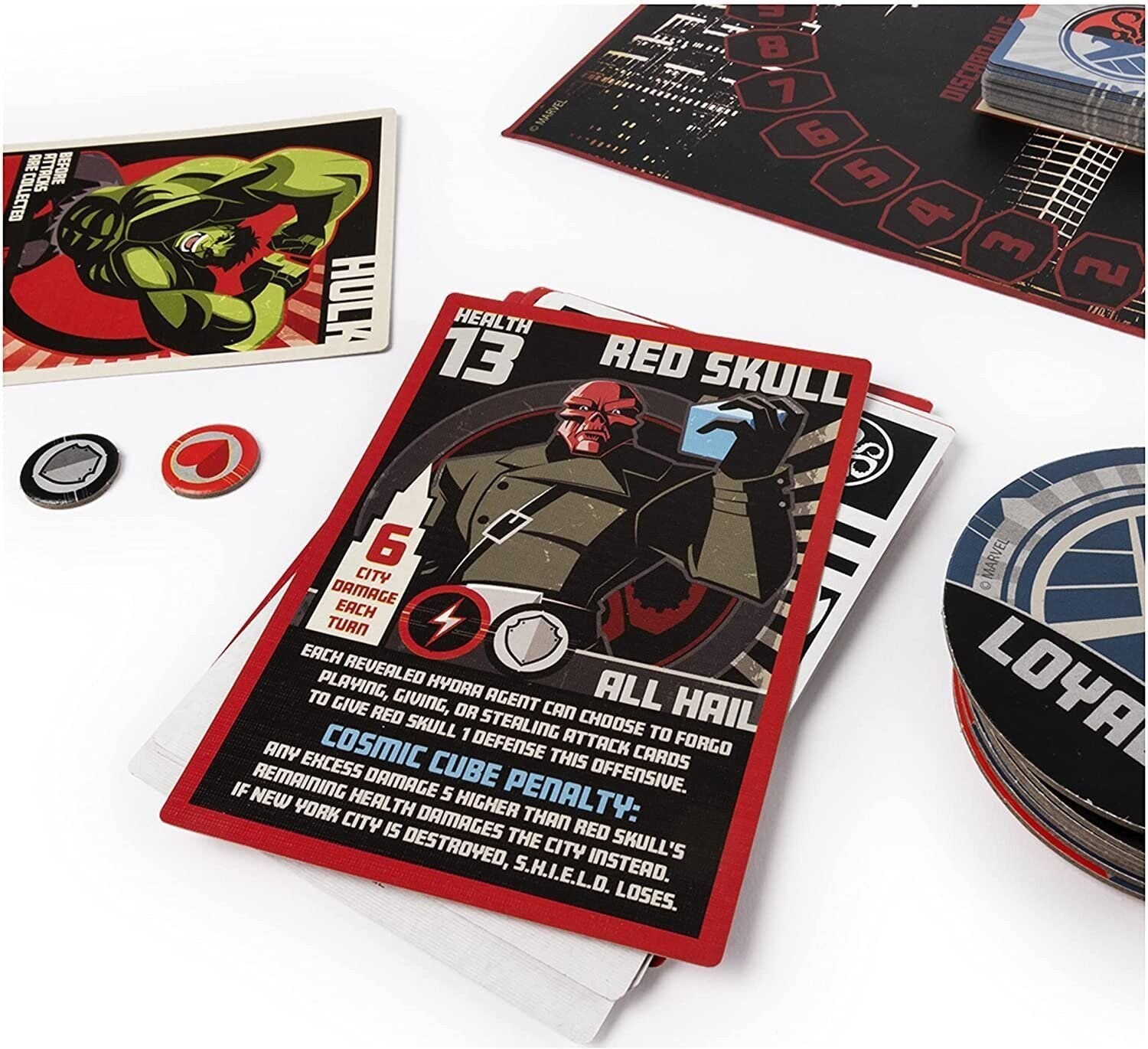 Hail Hydra, MARVEL Hero Board Game for Teens and Adults Aged 14 and up