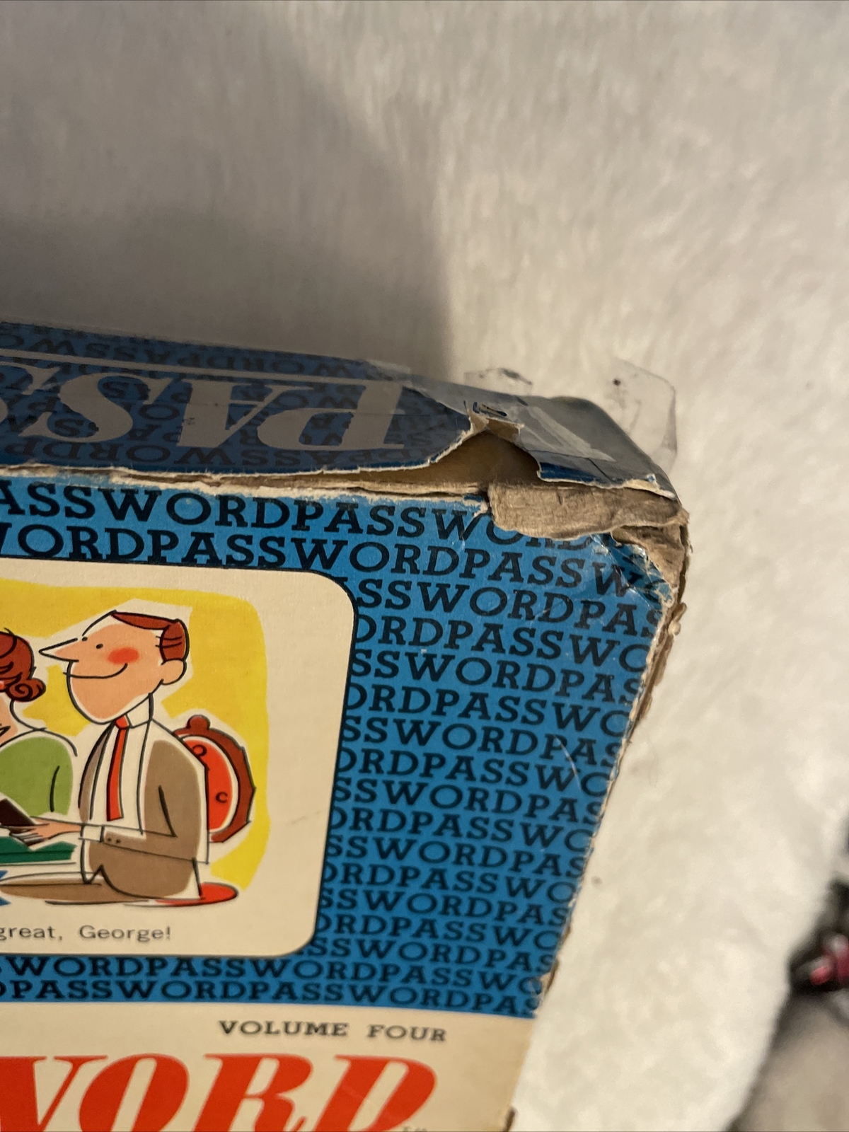Milton Bradley1964 Password Vol 4 Volume Four Made in USA Vtg 4260 Ages 10+