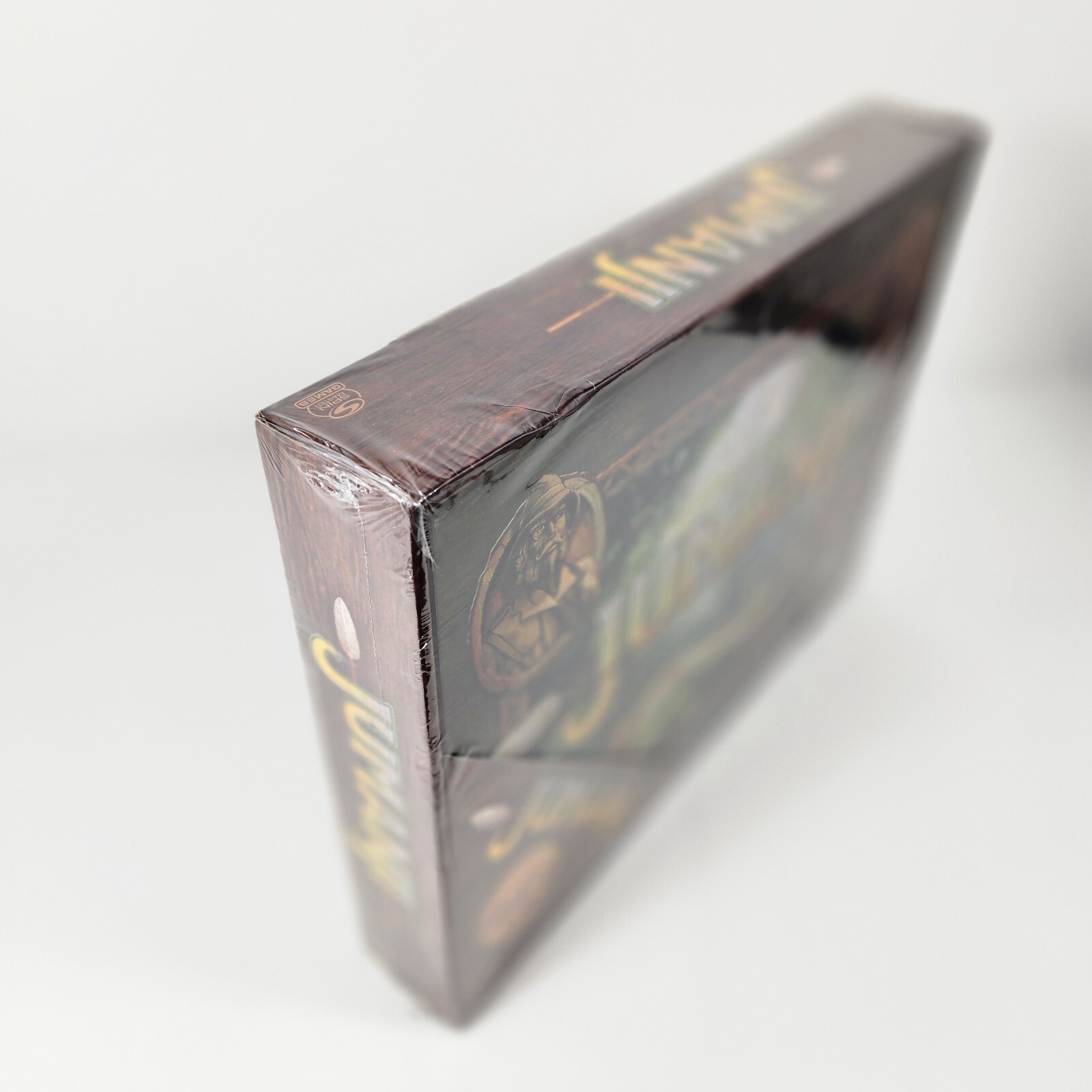 Jumanji Gameboard 2021 Spin Master in Real Wooden Box NEW Sealed 2-4 Players