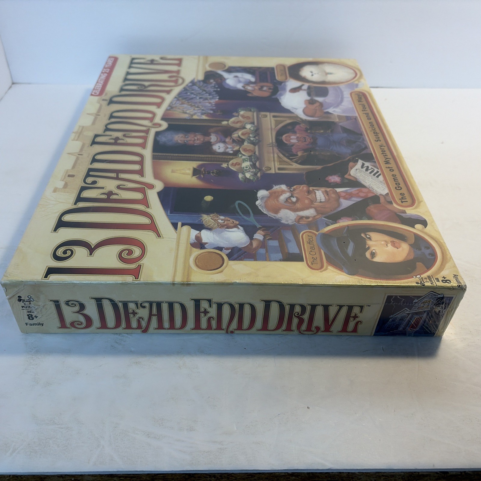 NEW in shrink 13 Dead End Drive Board Game Milton Bradley -Family Game Night