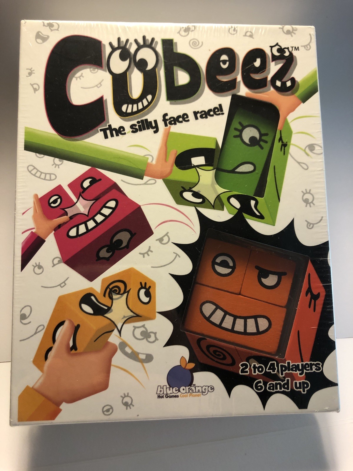 Cubeez The Silly Face Race! Game, New, Sealed, 2 to 4 Players, Ages 6+ Birthday
