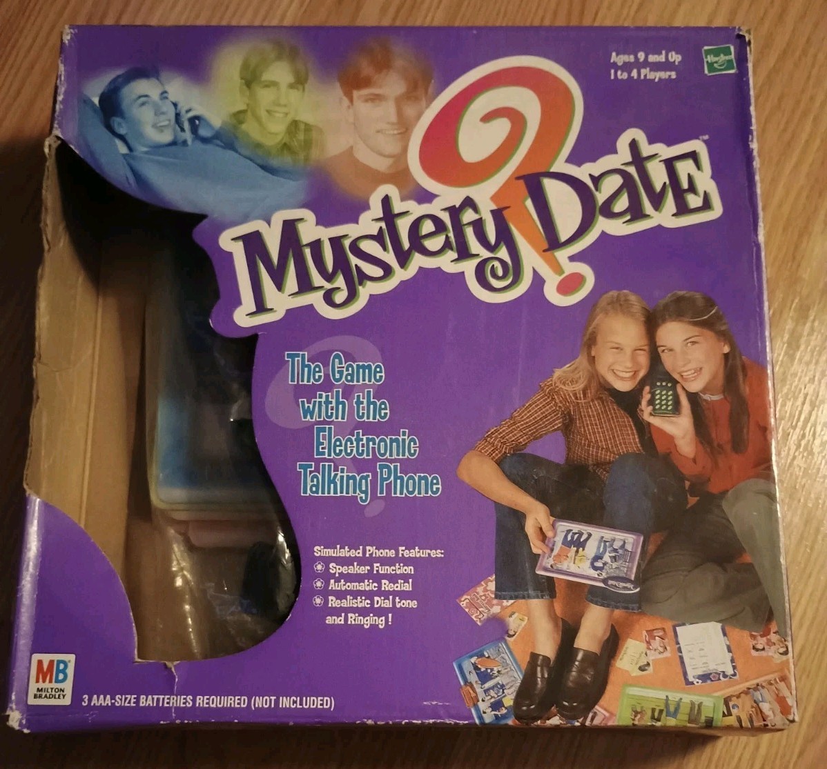 2000 Hasbro Mystery Date Game Electronic Talking AS-IS Non-Working Phone