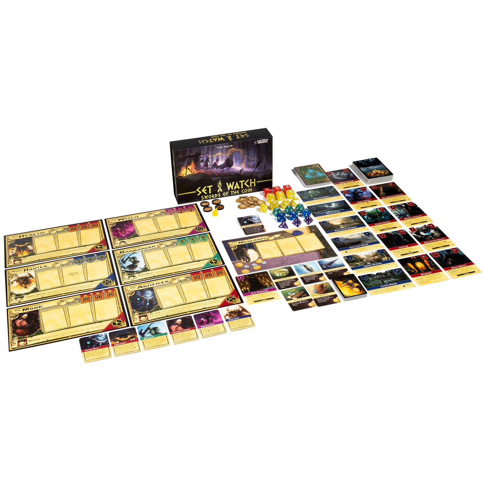 Rock Manor Games: Set A Watch: Swords of the Coin – Standalone Expansion
