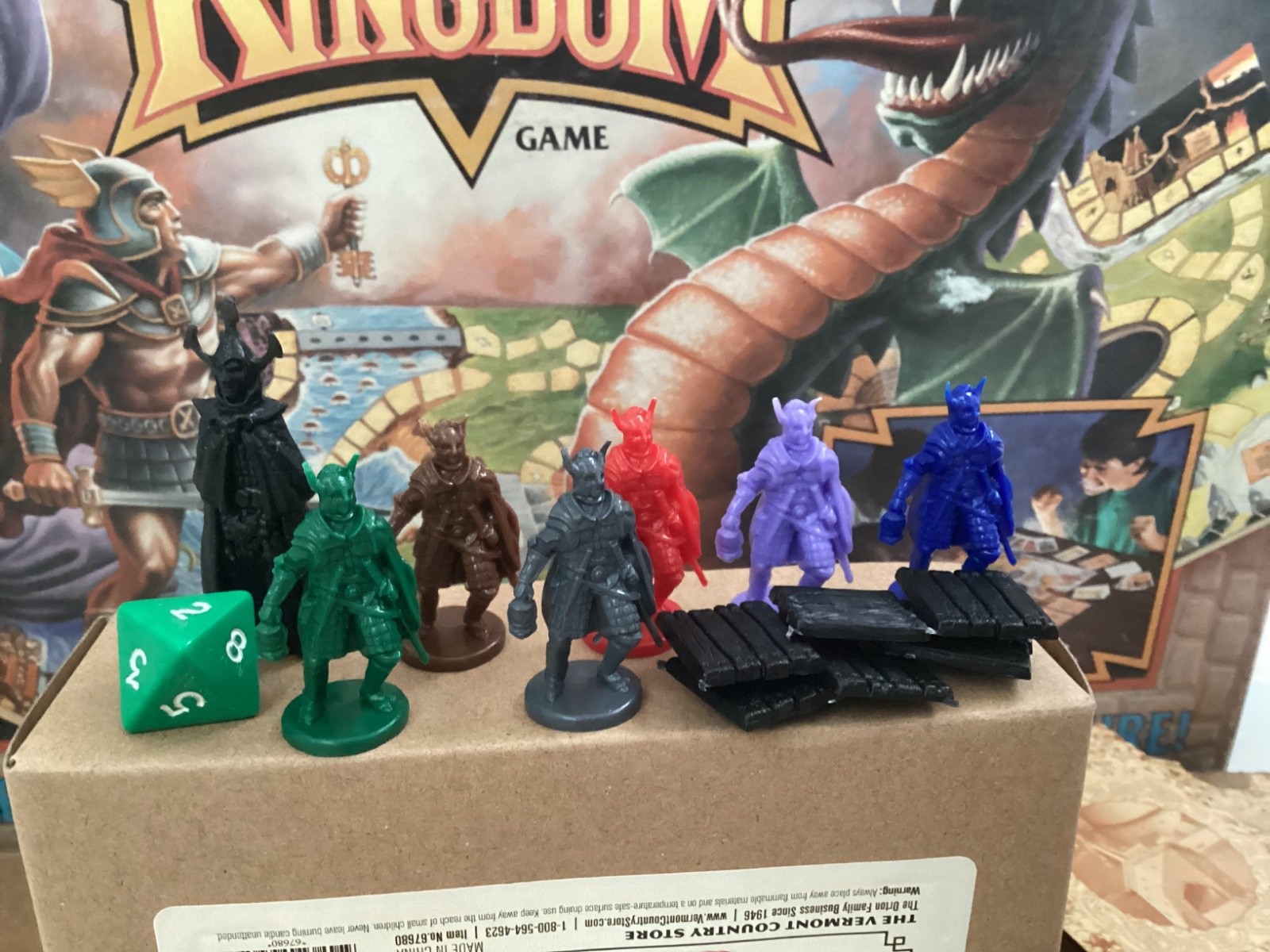 Key to the Kingdom Board Game COMPLETE! Golden 1992