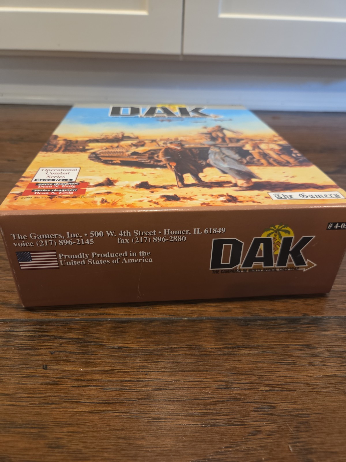 Dak Campaign in North Africa 1940-1942 The Gamers 1997 – Pre-owned 100% Complete