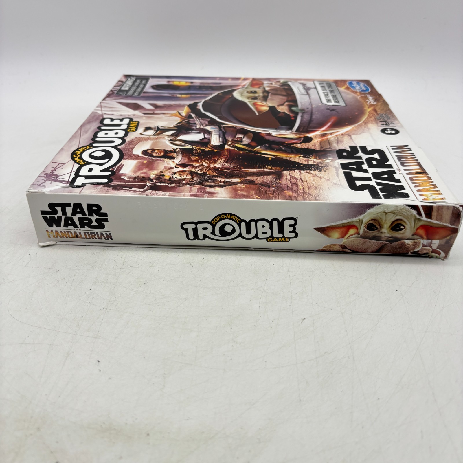 Star Wars The Mandalorian Trouble Game COMPLETE Hasbro 2020 Grogu Pop O Matic