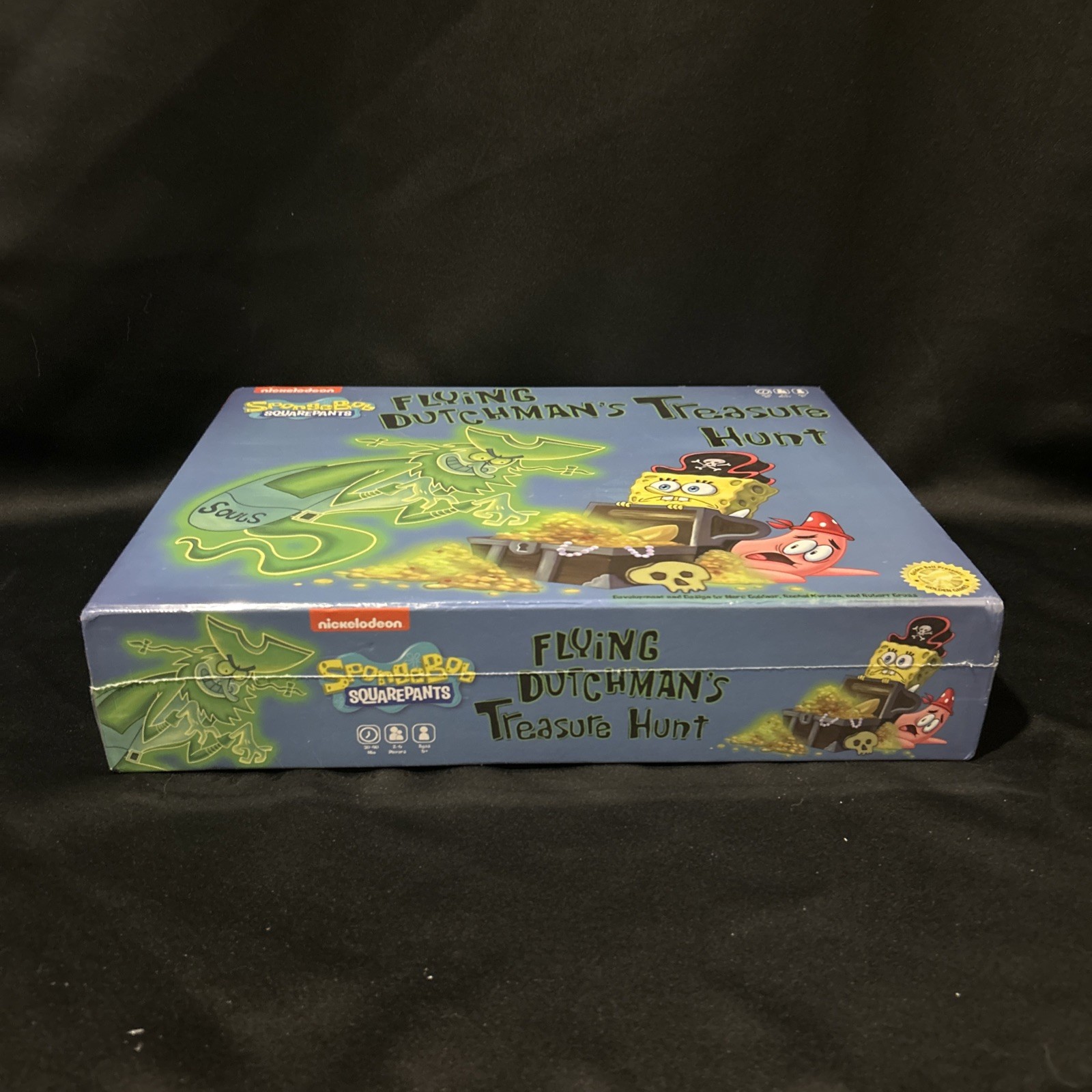 NEW Nickelodeon SpongeBob SquarePants Flying Dutchman’s Treasure Hunt Board Game