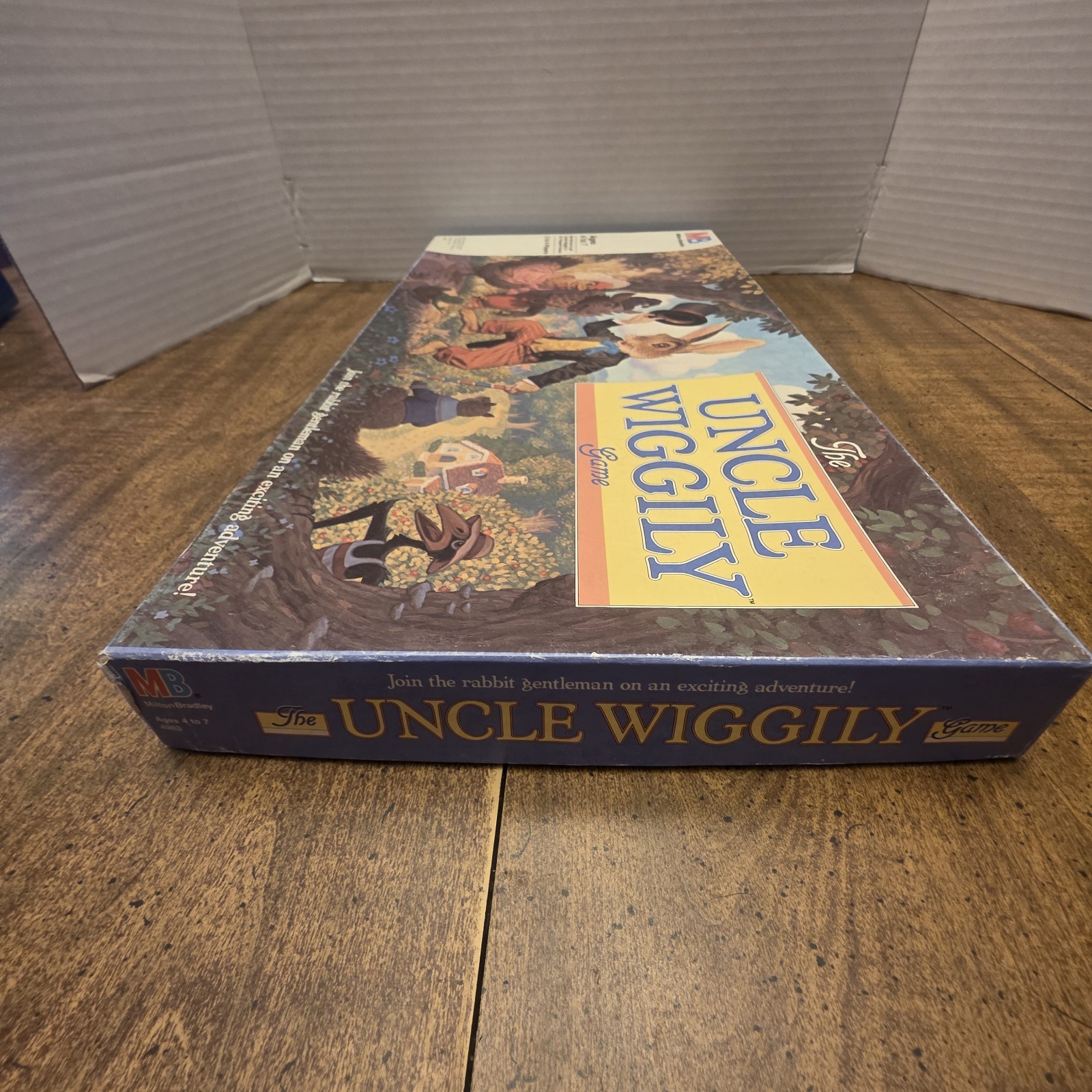 Vintage Uncle Wiggly Board Game – Milton Bradley – 1988 – 100% Complete