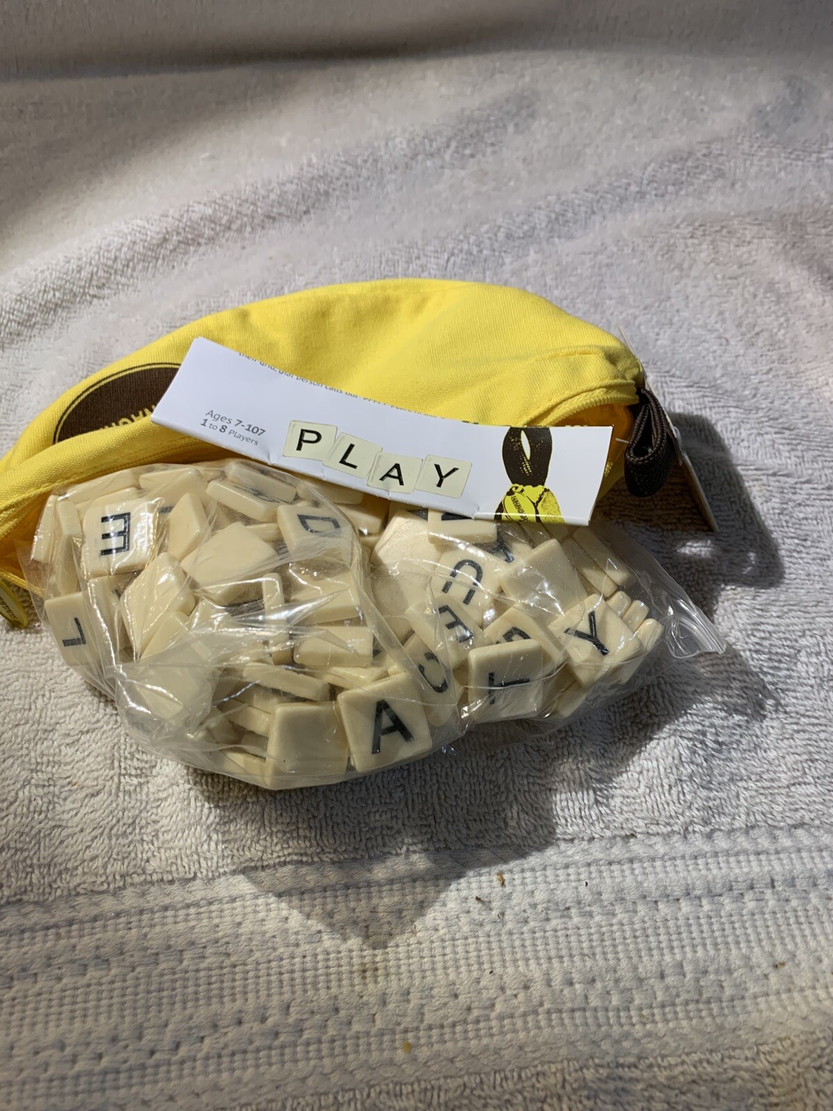 Bananagrams Crossword Family Fun Game Bananagram Word Play Banana 100 Complete