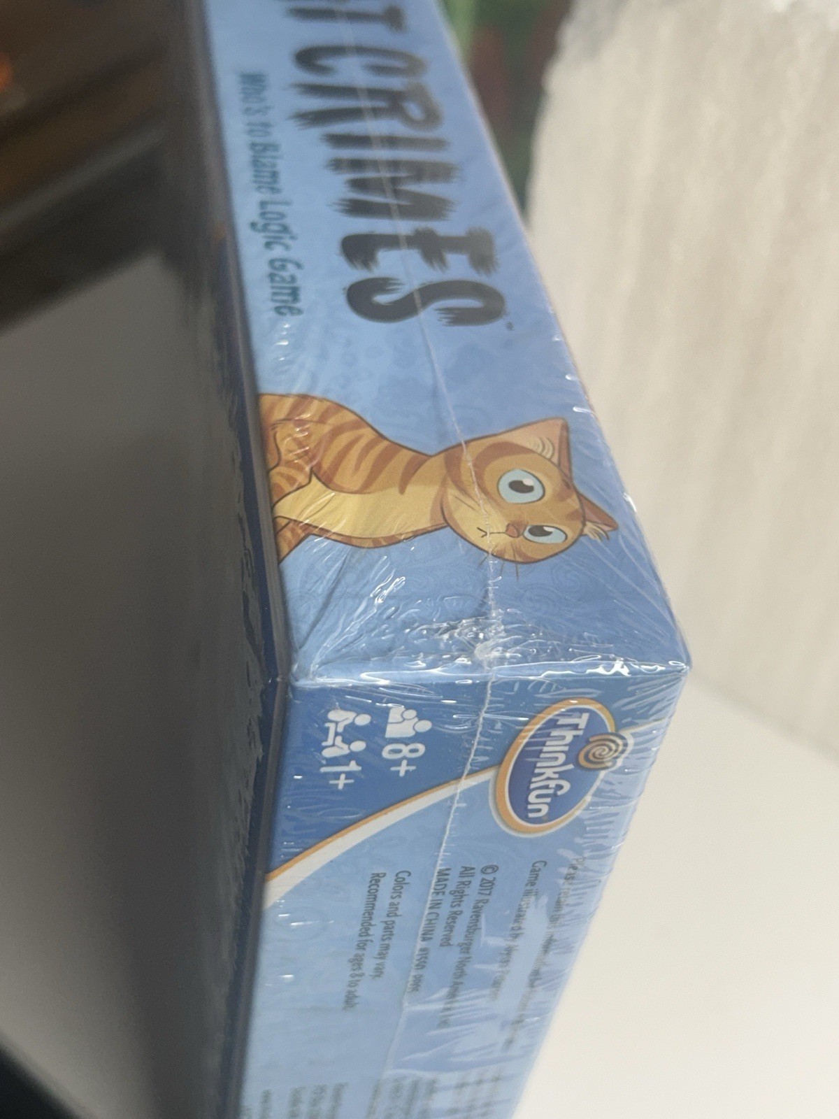 CAT CRIMES Who’s to Blame Logic Game Think Game 40 crimes to solve age 8+ (NEW)
