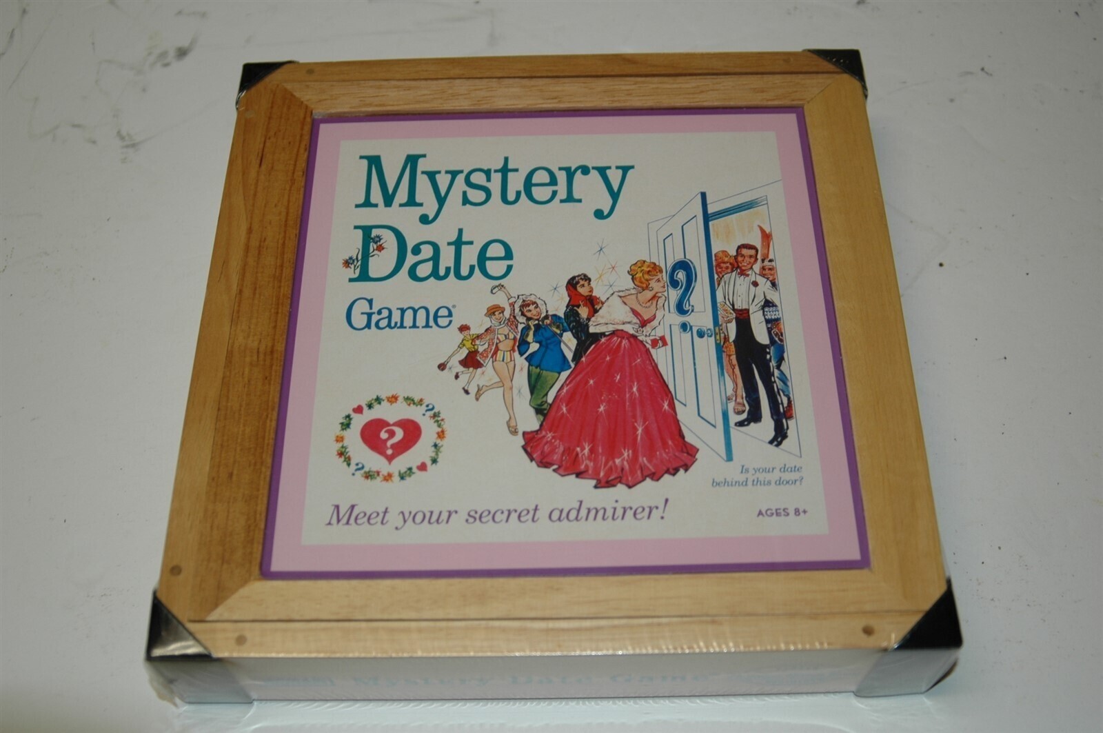 2016 MYSTERY DATE GAME PARKER BROS HASBRO NOSTALGIA SERIES WOODEN BOX SET SEALED