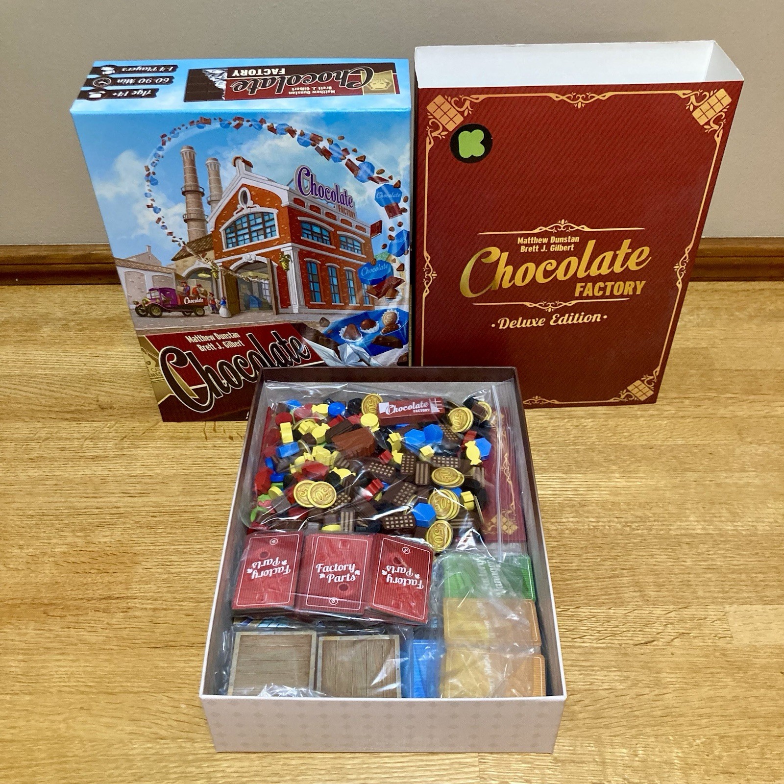 Chocolate Factory Deluxe Edition Board Game -Complete- Alley Cat Games – Age 14+