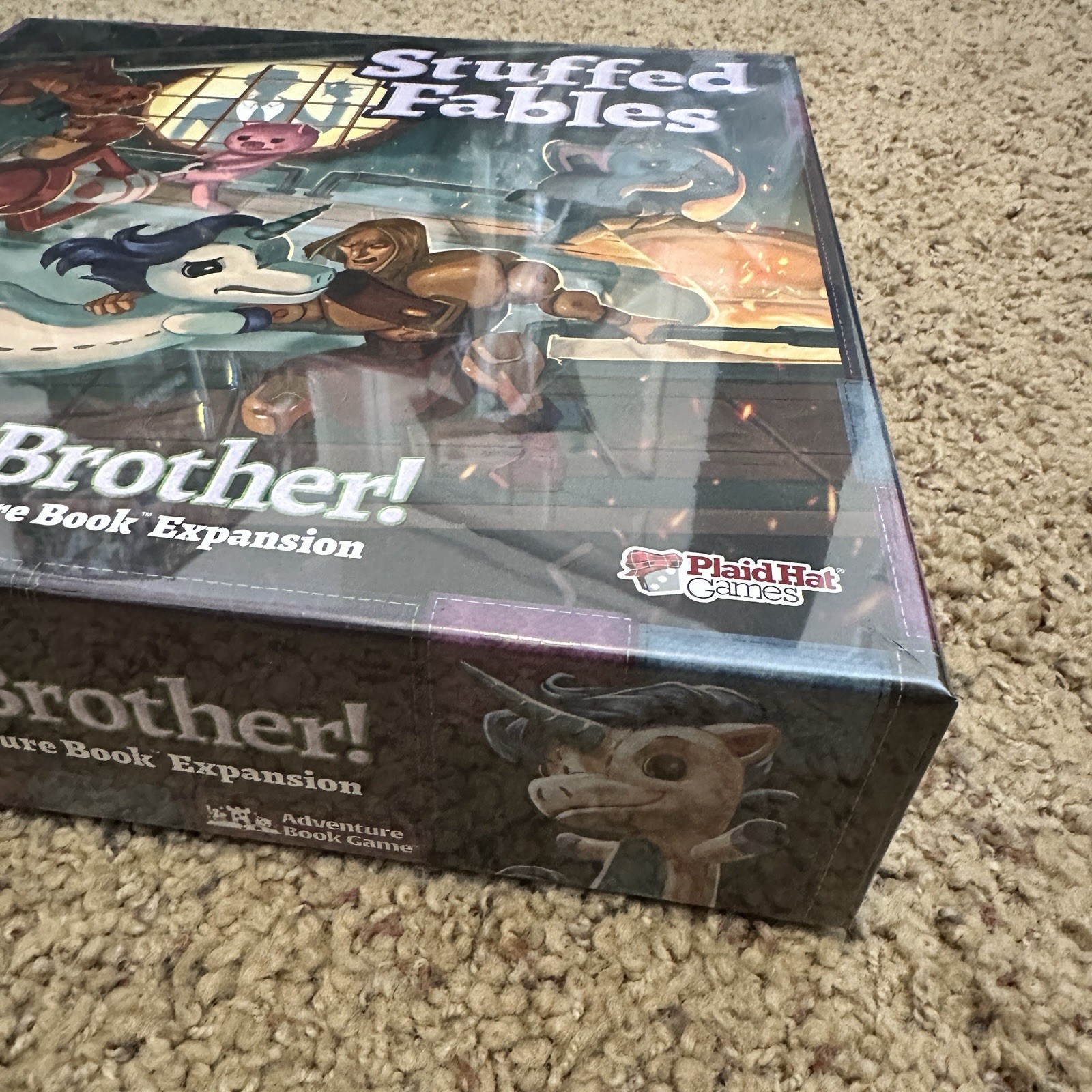 Stuffed Fables Oh Brother Expansion Board Game Plaid Hat Games New Sealed