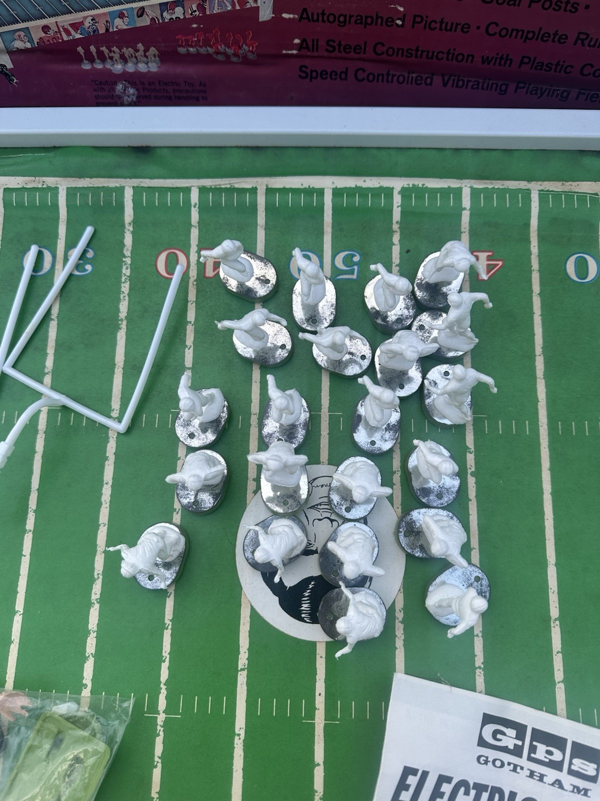 1970 Gotham Roman Gabriel RARE Electronic Football W/ Box LA Rams NFL Pics READ
