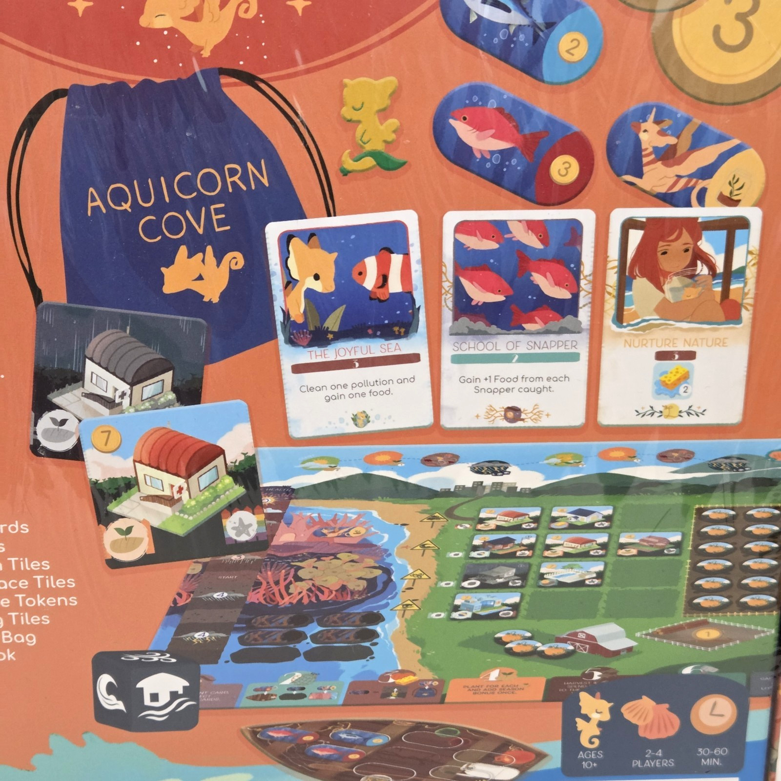 The Aquicorn Cove Board Game SW Renegade Game Studios Family NEW in box sealed