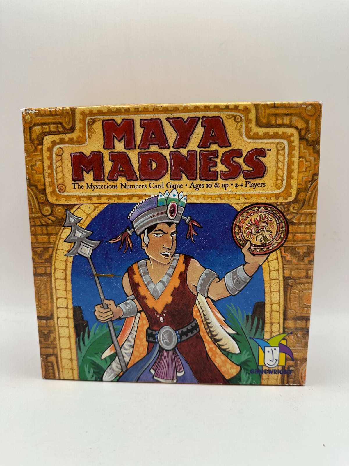 Maya Madness The Mysterious Numbers Card Game GameWright COMPLETE 10+ 2-4 Player