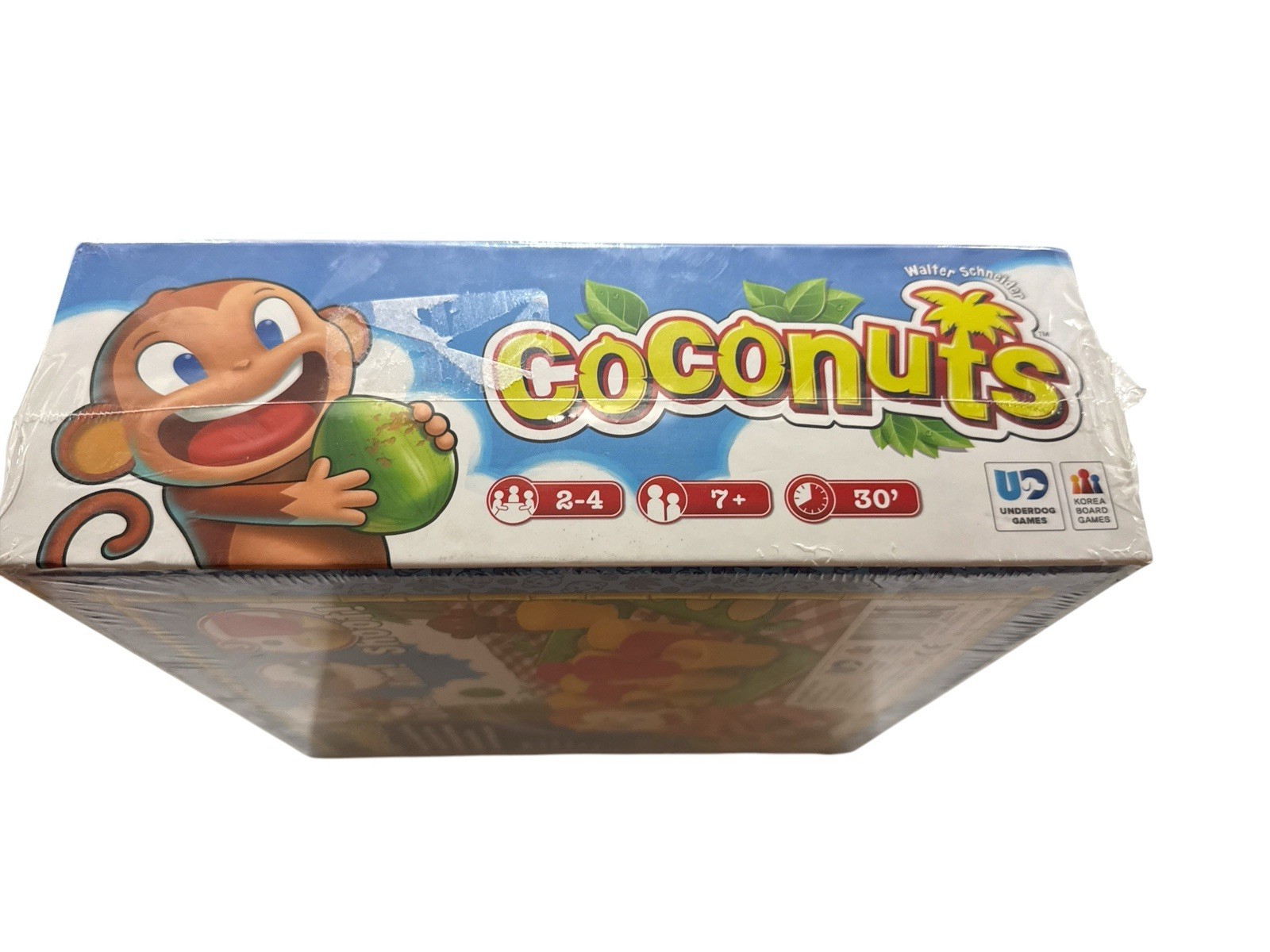 Coconuts Board Game Underdog Games 2020 2-4 Plyrs, Ages 7+