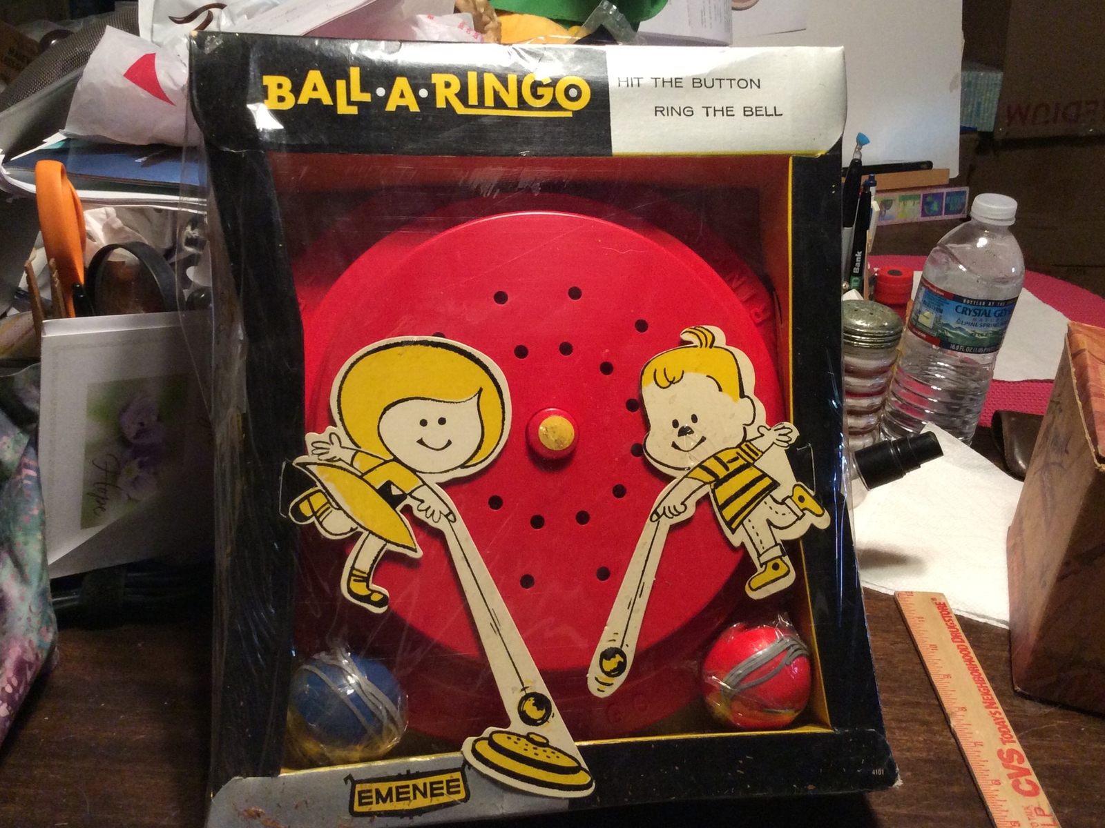 Vintage 1950s & 60s Emended Ball A Rings Unopened Game