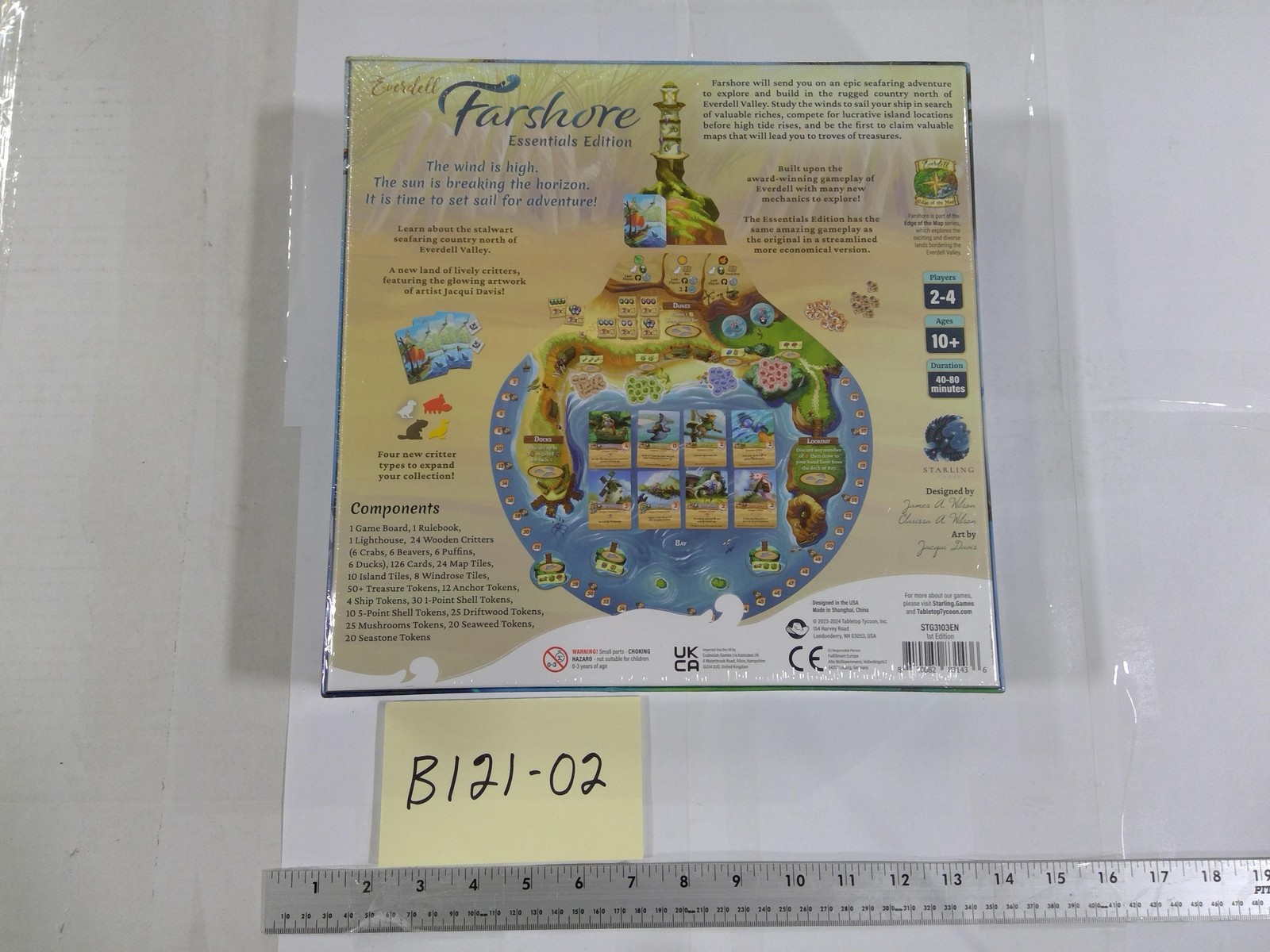 Starling Games Everdell Farshore Essentials Game 2-4 Players 10+ New Sealed