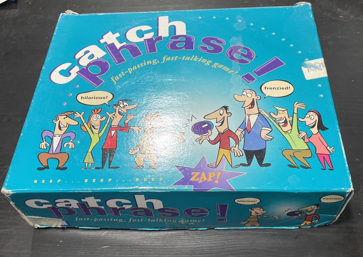 Catch Phrase Electronic Fast Talking Party Game Tested Working With Batteries