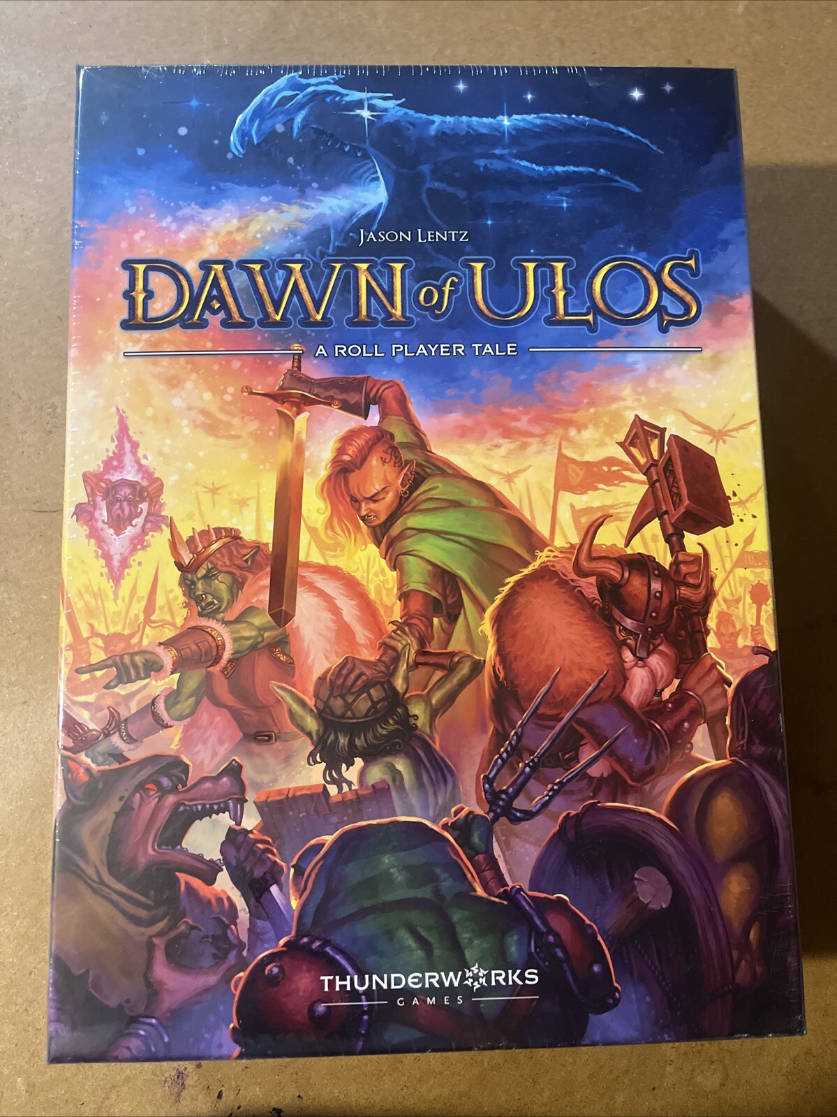 Thunderworks Boardgame Dawn of Ulos – A Roll Player Tale New Sealed Strategy